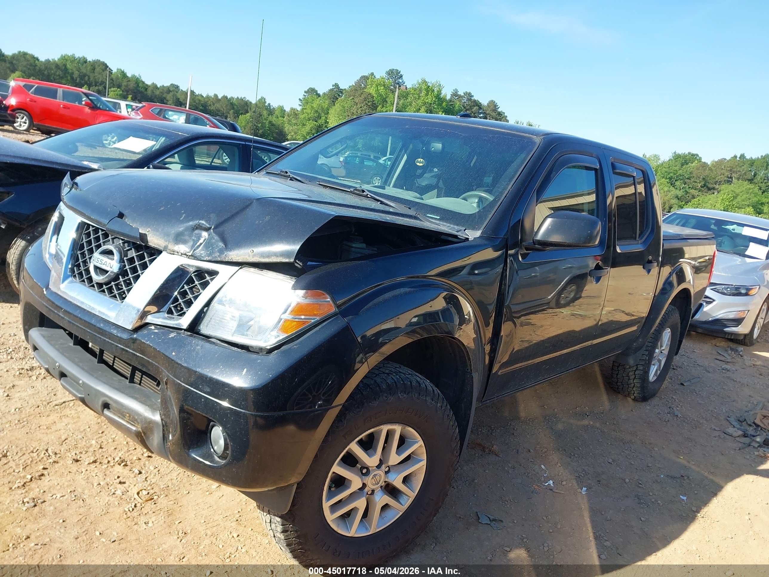 2015 Nissan Frontier Sv Черный vin: 1N6AD0EV1FN763599