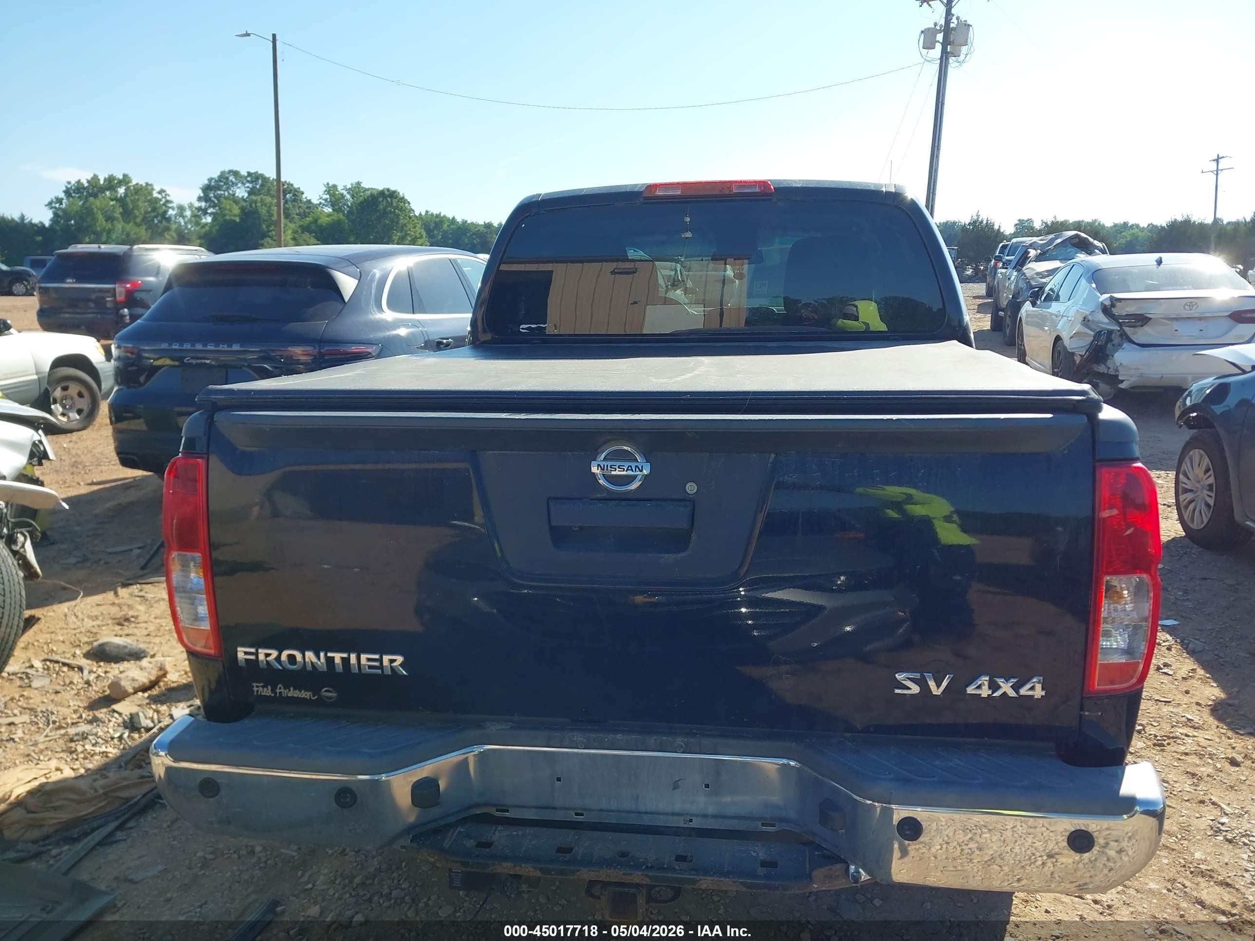 2015 Nissan Frontier Sv Черный vin: 1N6AD0EV1FN763599