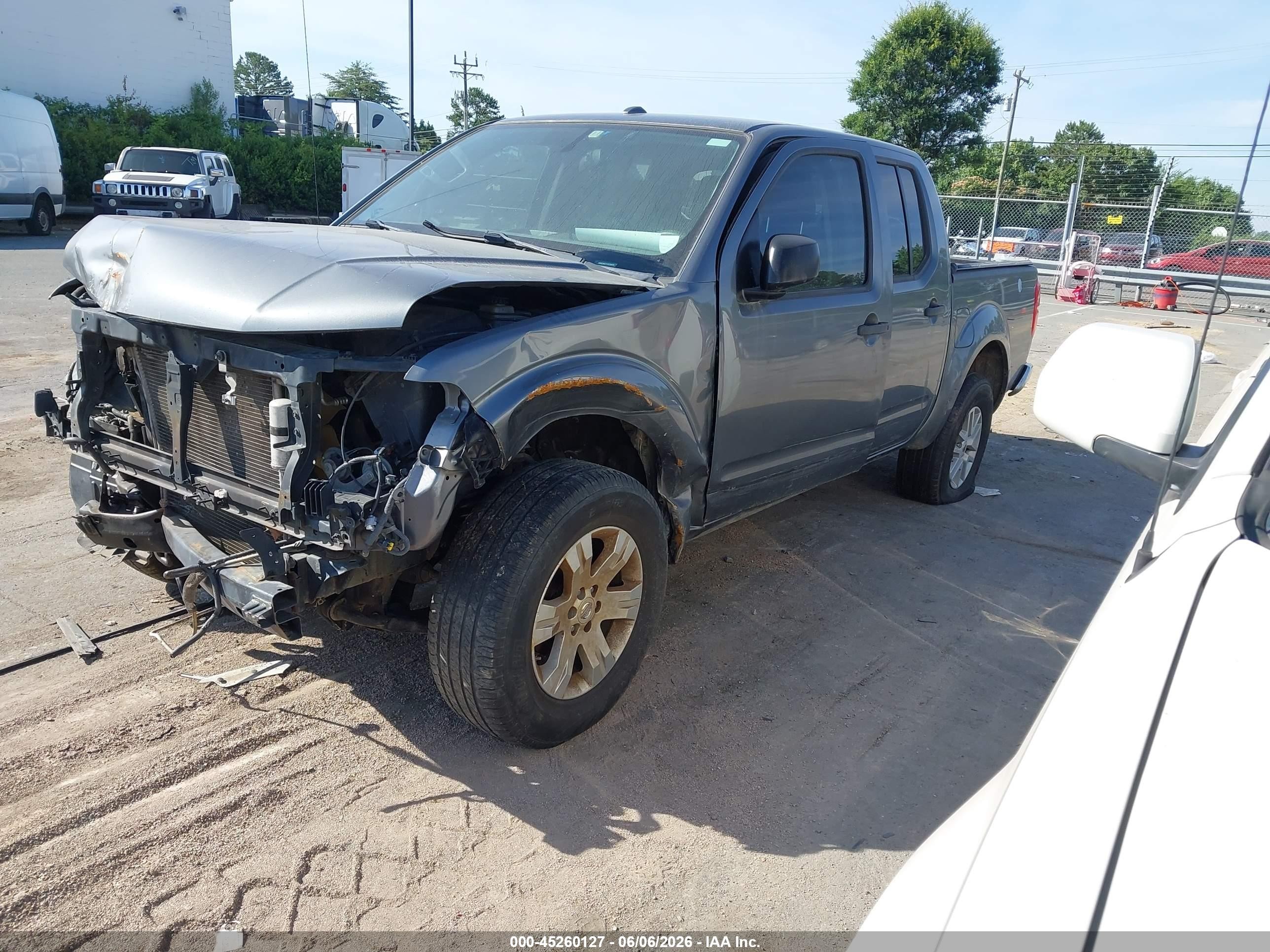 2017 Nissan Frontier Sv Gray vin: 1N6AD0EV1HN753979