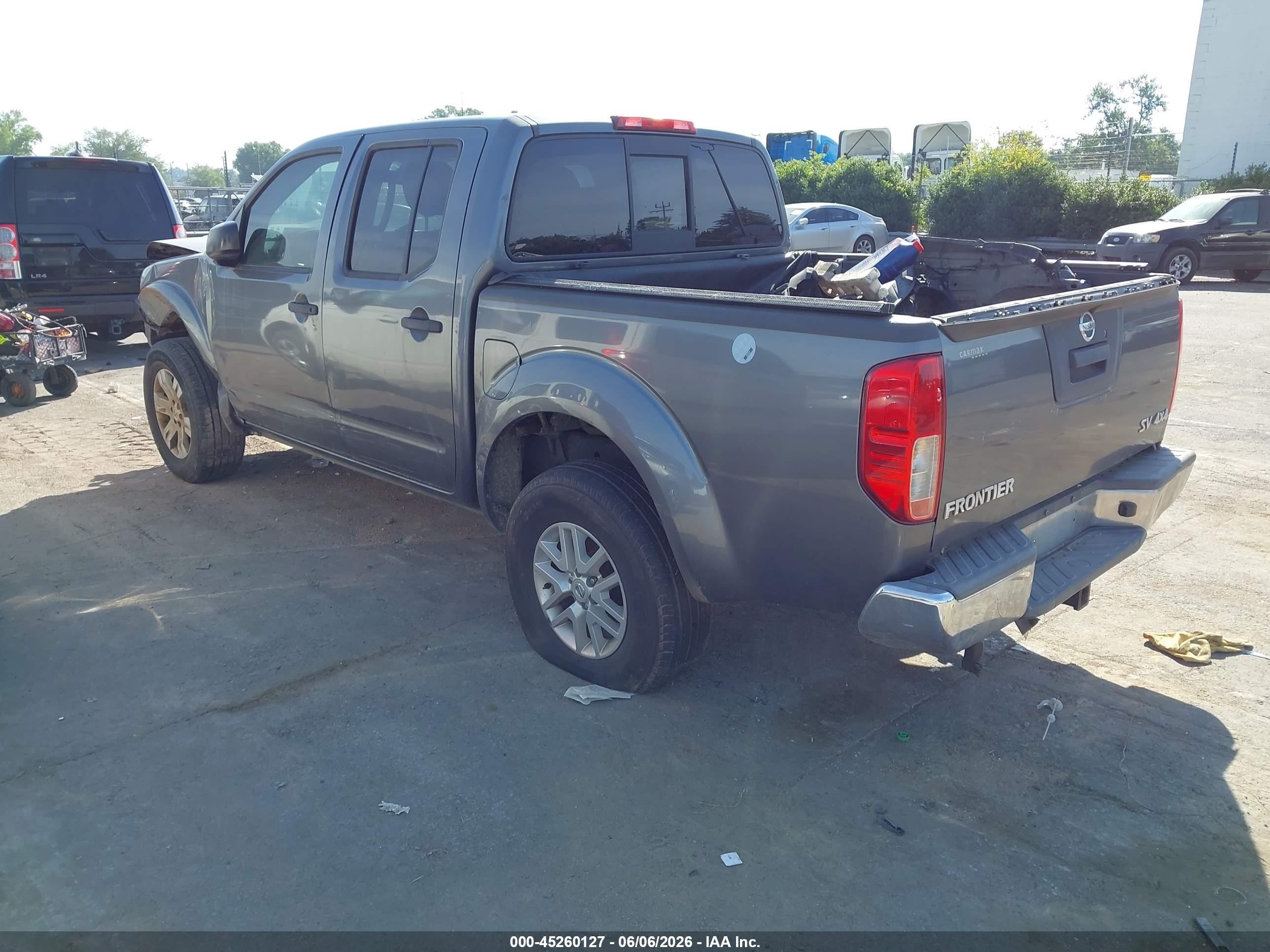 2017 Nissan Frontier Sv Gray vin: 1N6AD0EV1HN753979