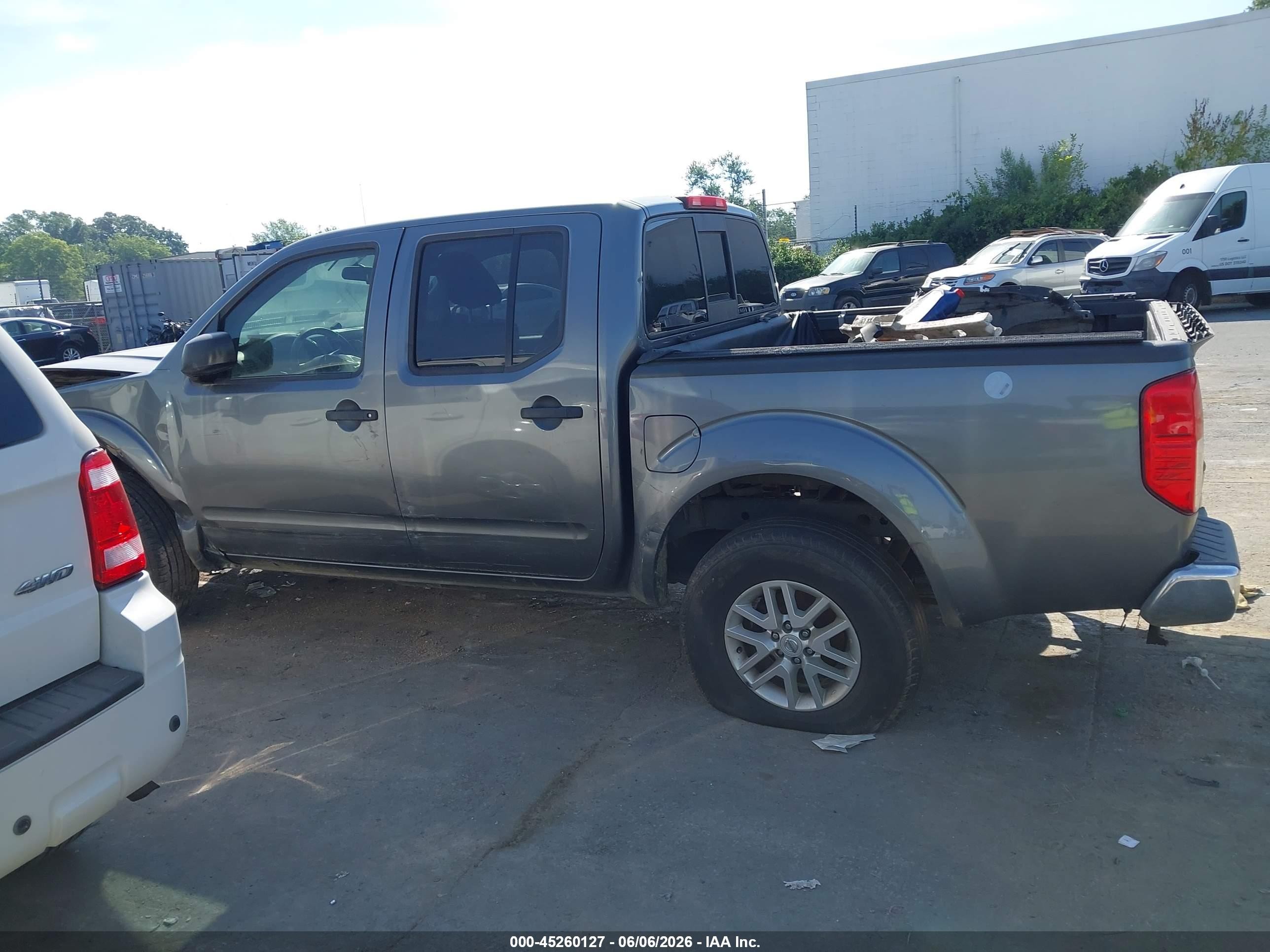 2017 Nissan Frontier Sv Gray vin: 1N6AD0EV1HN753979