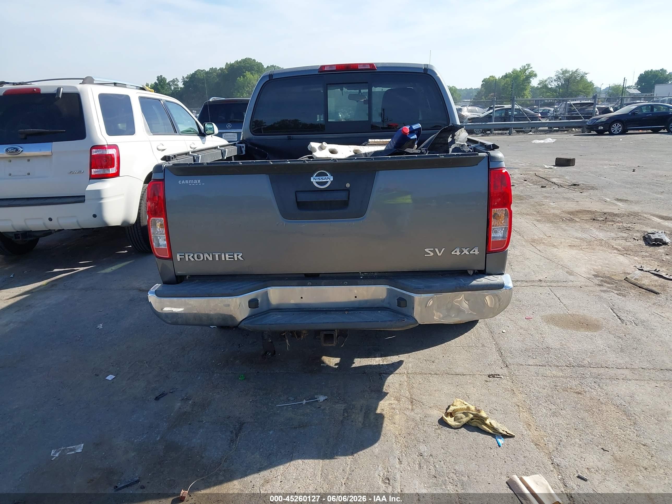 2017 Nissan Frontier Sv Gray vin: 1N6AD0EV1HN753979
