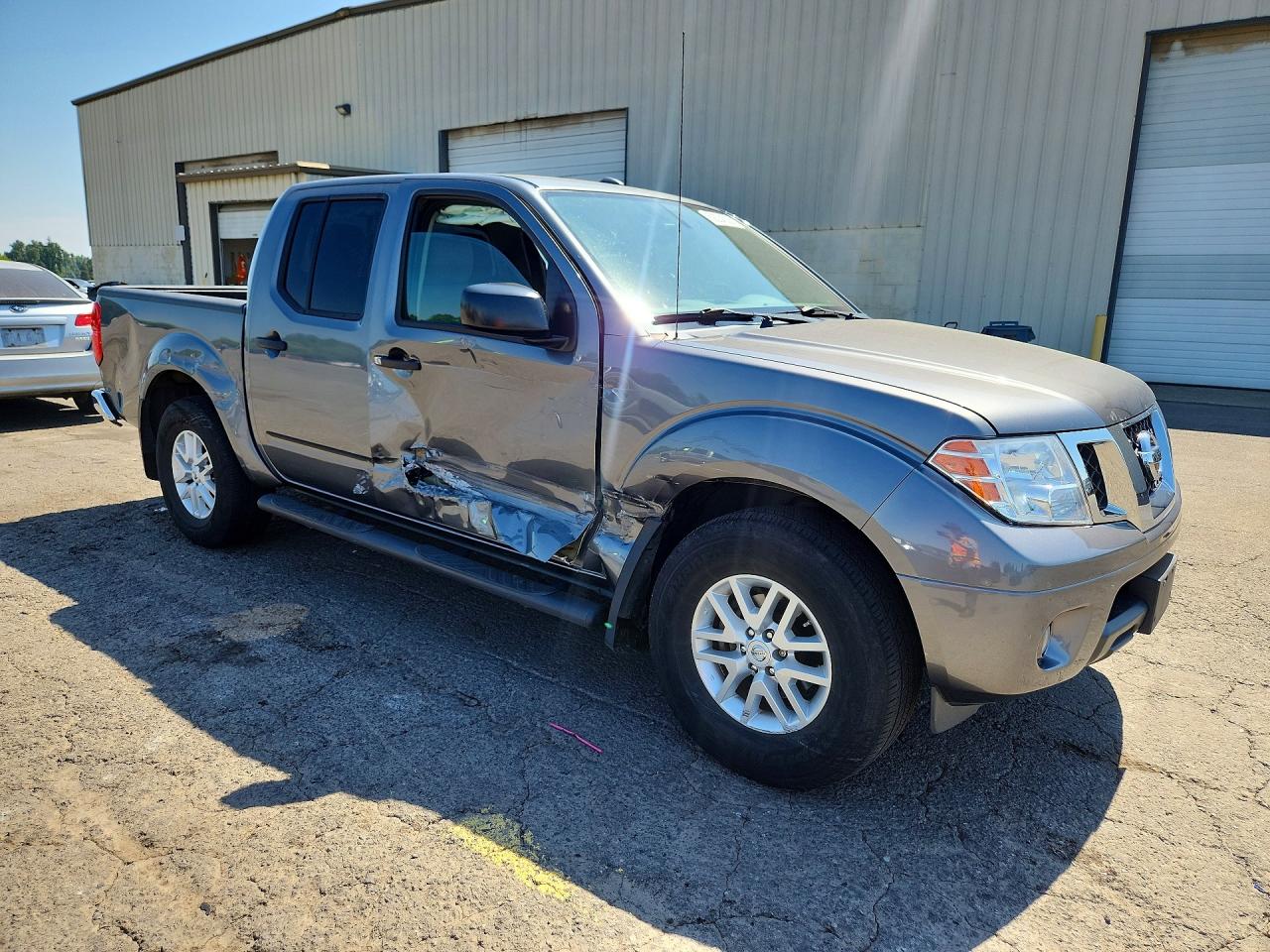 2017 Nissan Frontier Sv Gray vin: 1N6AD0EV1HN772497