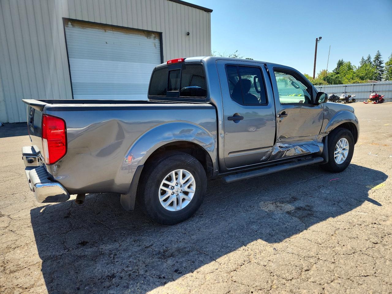 2017 Nissan Frontier Sv Gray vin: 1N6AD0EV1HN772497