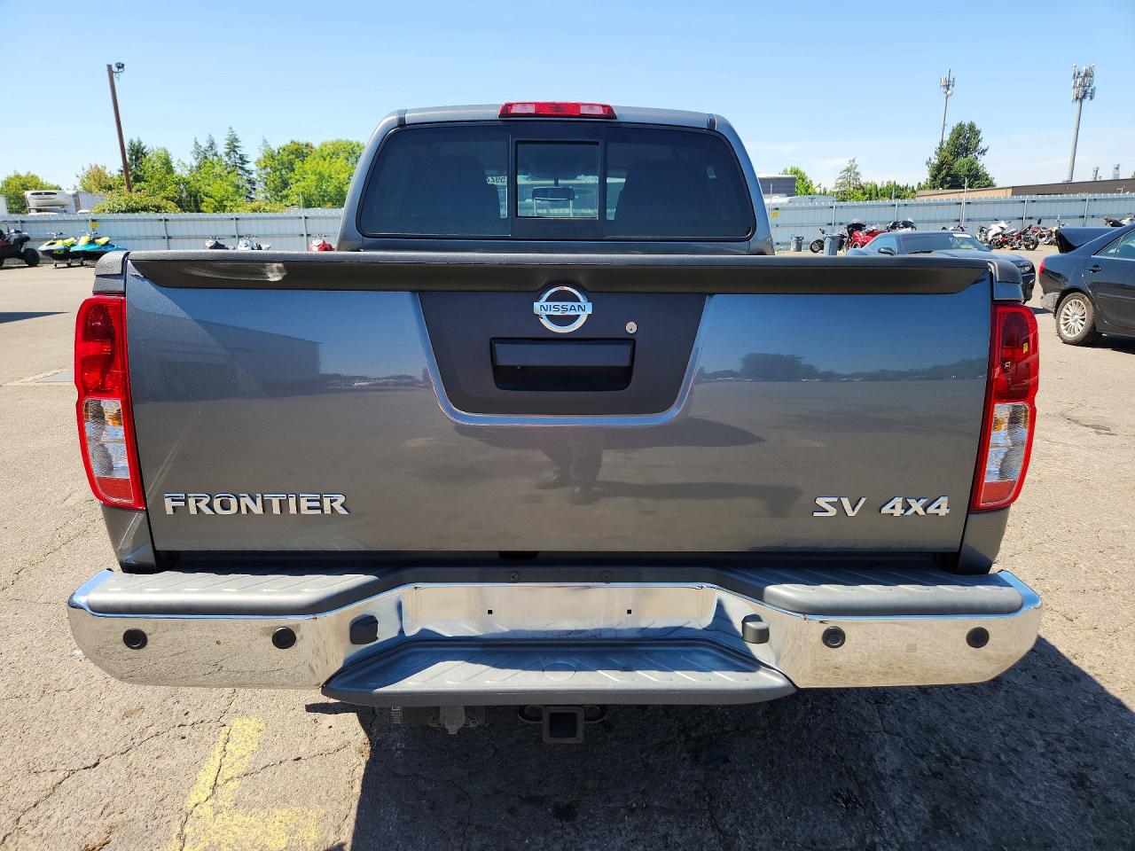 2017 Nissan Frontier Sv Gray vin: 1N6AD0EV1HN772497