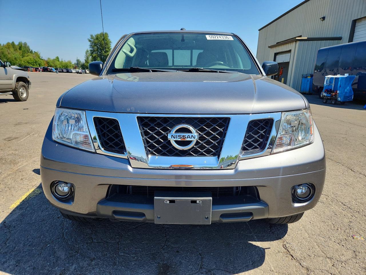 2017 Nissan Frontier Sv Gray vin: 1N6AD0EV1HN772497