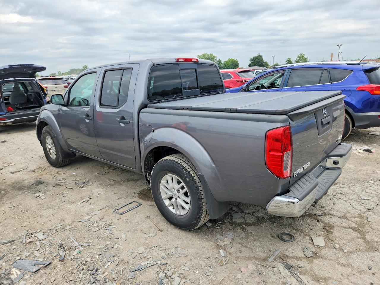 2018 Nissan Frontier Sv Gray vin: 1N6AD0EV1JN714718