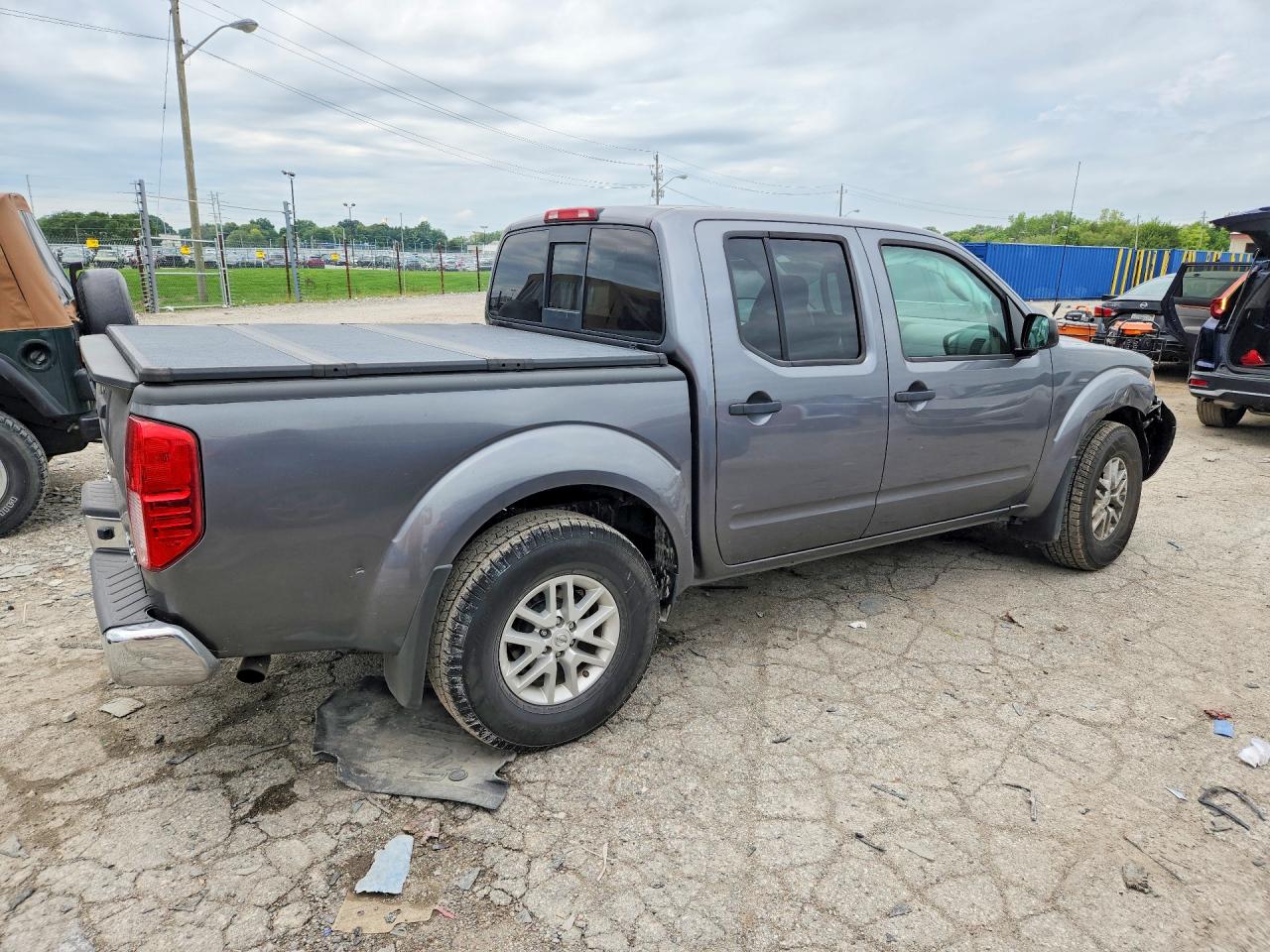 2018 Nissan Frontier Sv Gray vin: 1N6AD0EV1JN714718