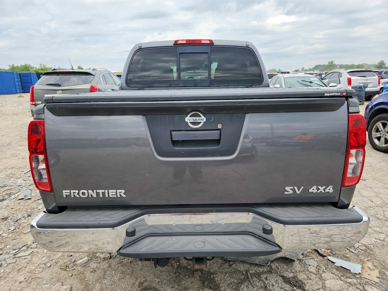 2018 Nissan Frontier Sv Gray vin: 1N6AD0EV1JN714718