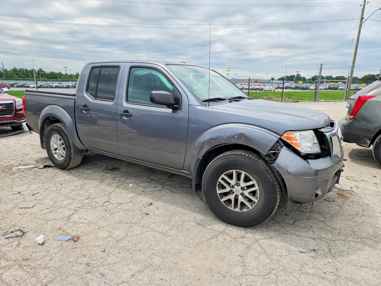 2018 Nissan Frontier Sv Gray vin: 1N6AD0EV1JN714718