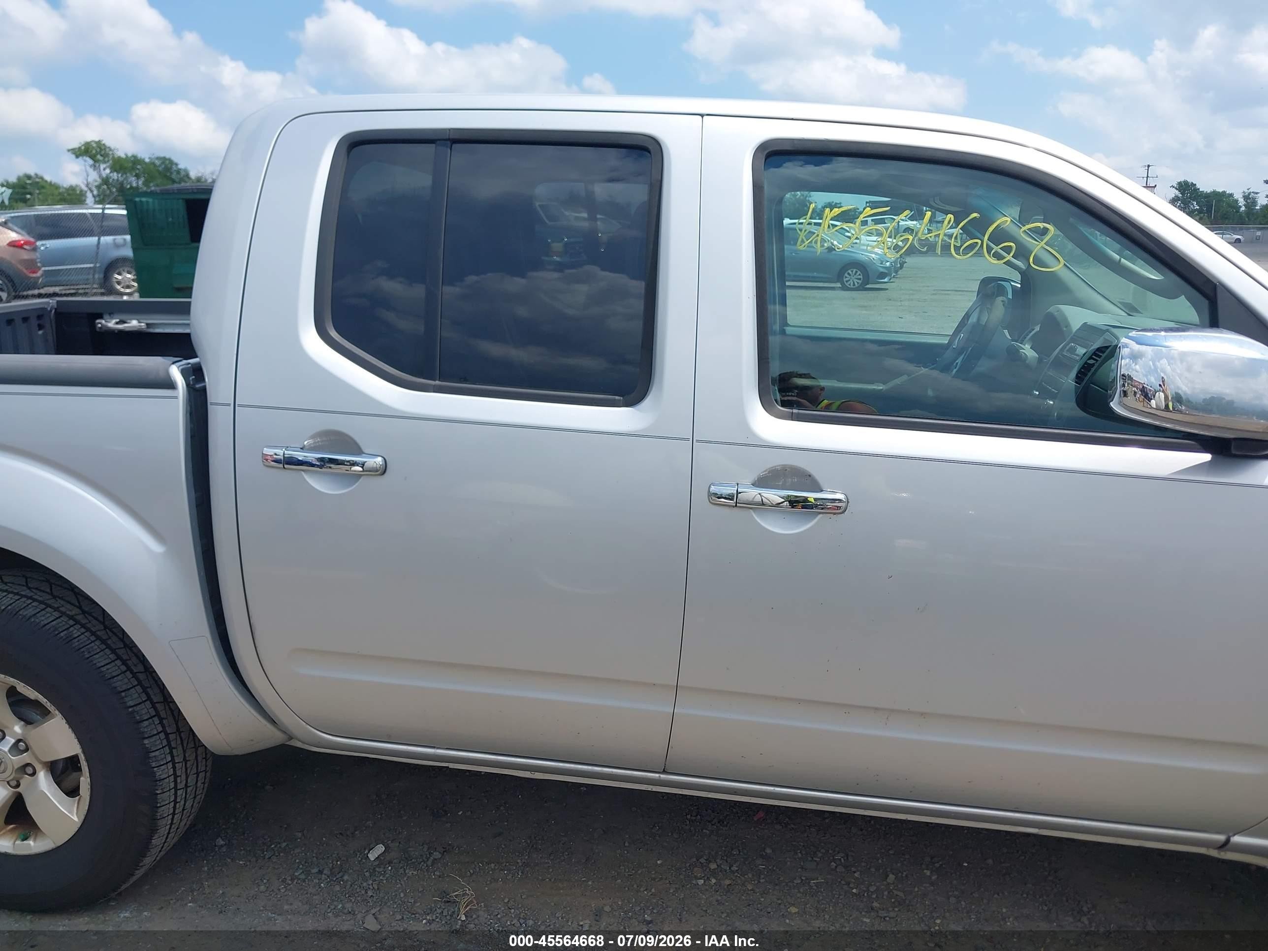 2010 Nissan Frontier Se Silver vin: 1N6AD0EV2AC424550