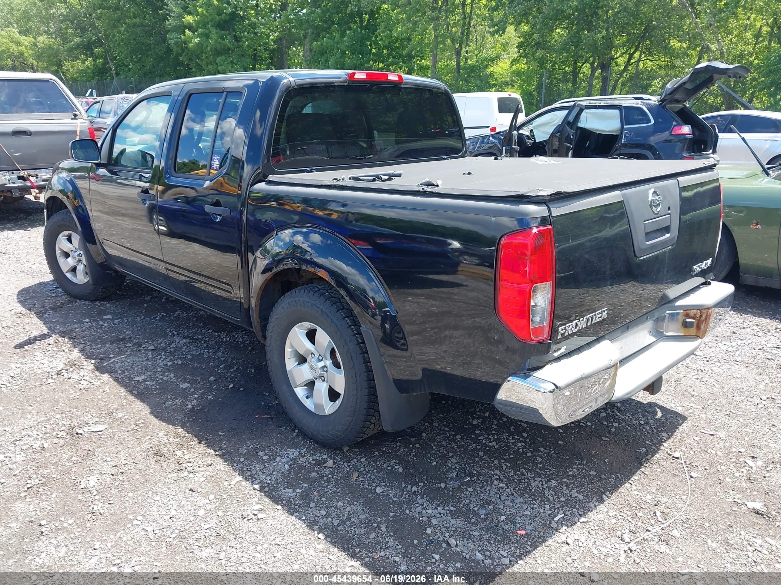 2010 Nissan Frontier Se Black vin: 1N6AD0EV2AC437640