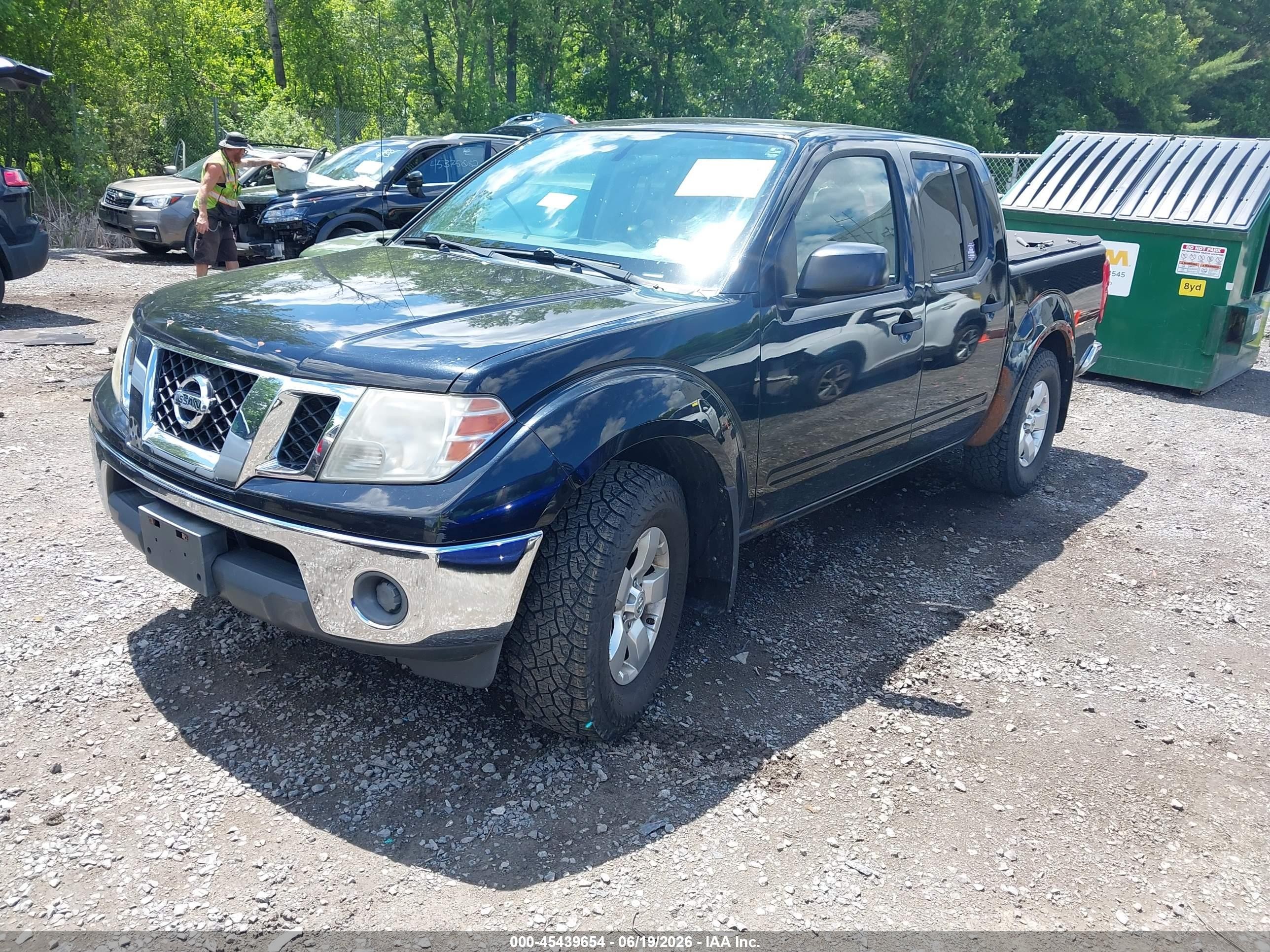 2010 Nissan Frontier Se Black vin: 1N6AD0EV2AC437640