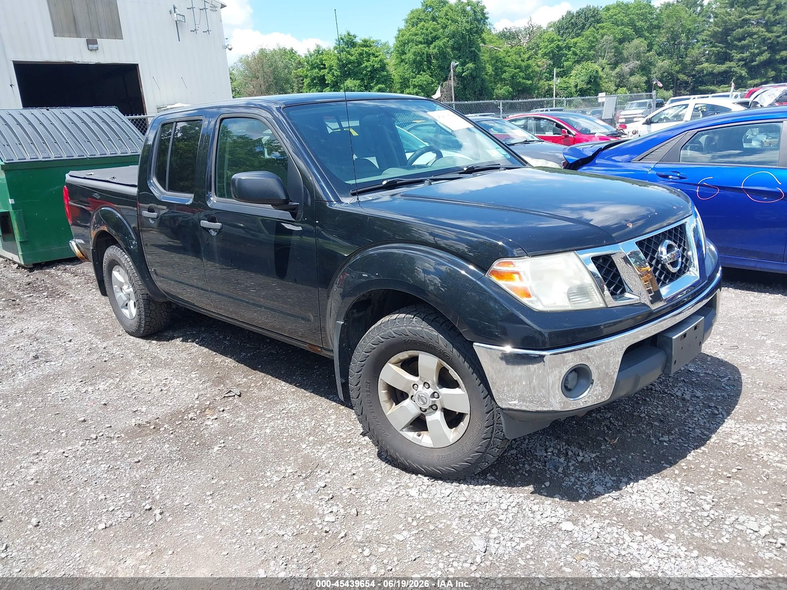 2010 Nissan Frontier Se Черный vin: 1N6AD0EV2AC437640