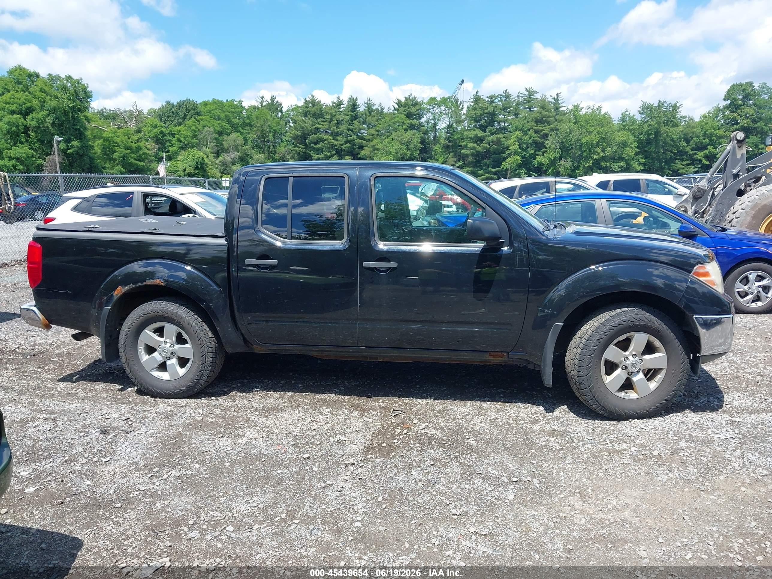 2010 Nissan Frontier Se Black vin: 1N6AD0EV2AC437640