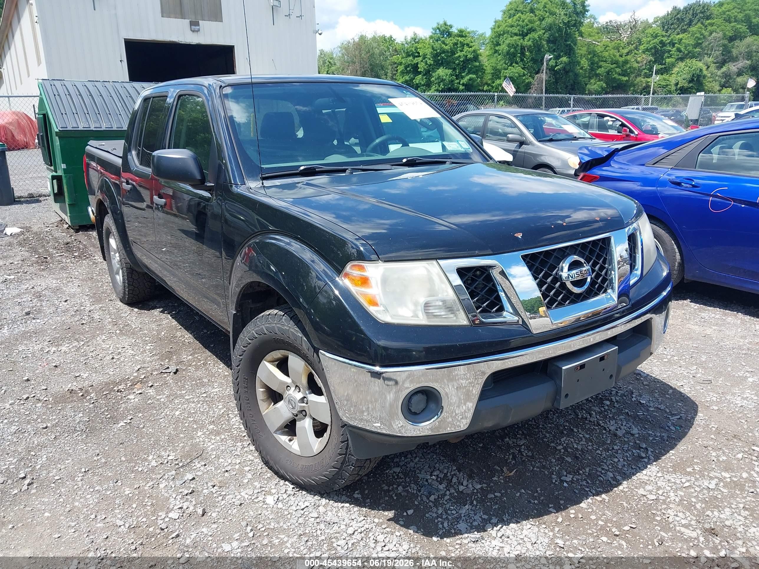 2010 Nissan Frontier Se Black vin: 1N6AD0EV2AC437640