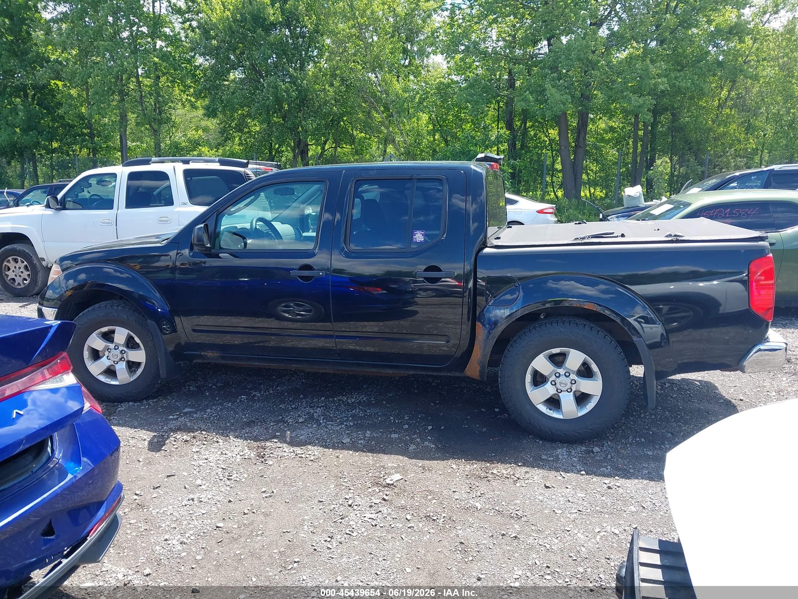 2010 Nissan Frontier Se Black vin: 1N6AD0EV2AC437640