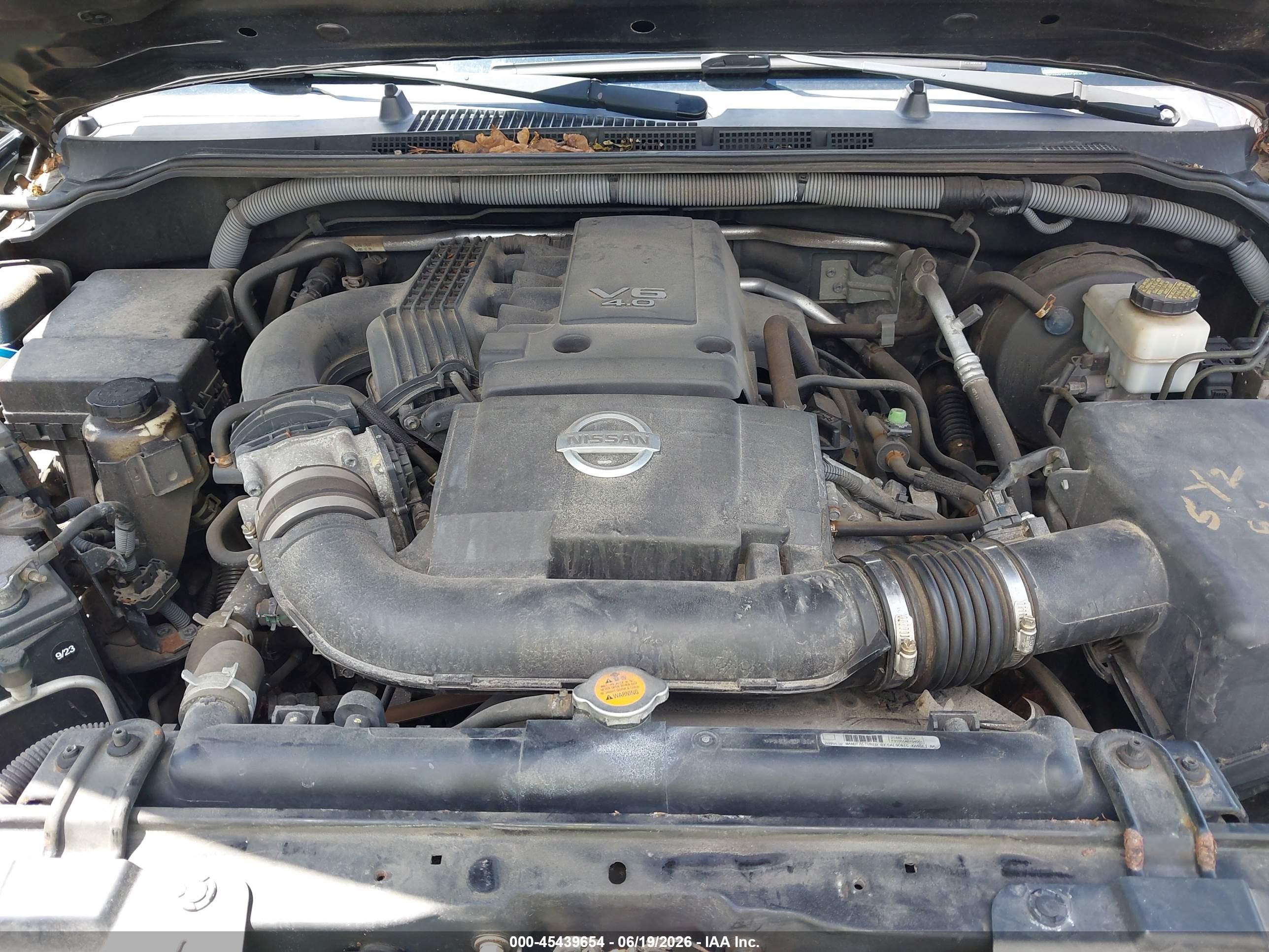 2010 Nissan Frontier Se Black vin: 1N6AD0EV2AC437640