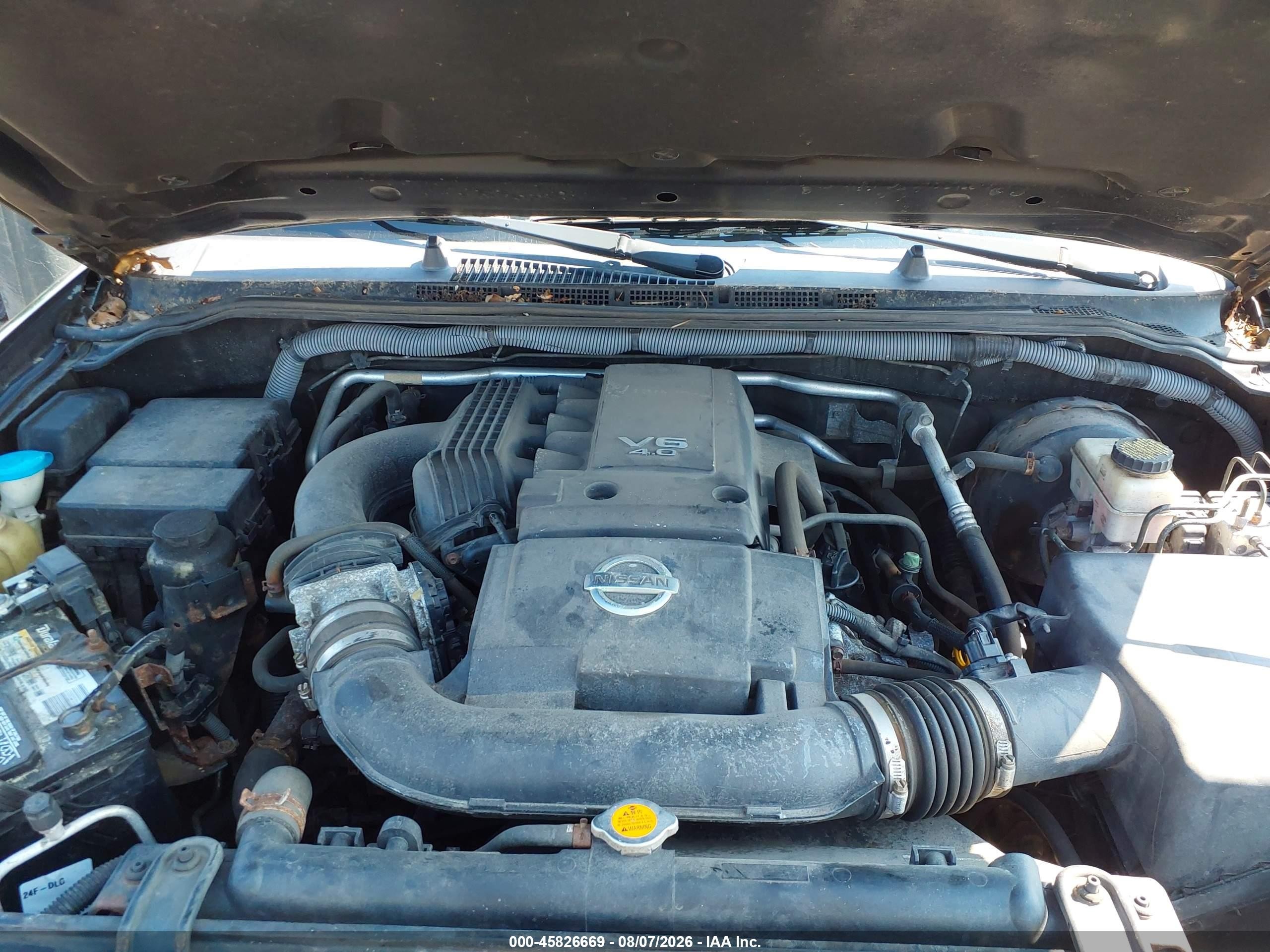 2010 Nissan Frontier Le Серый vin: 1N6AD0EV2AC441591