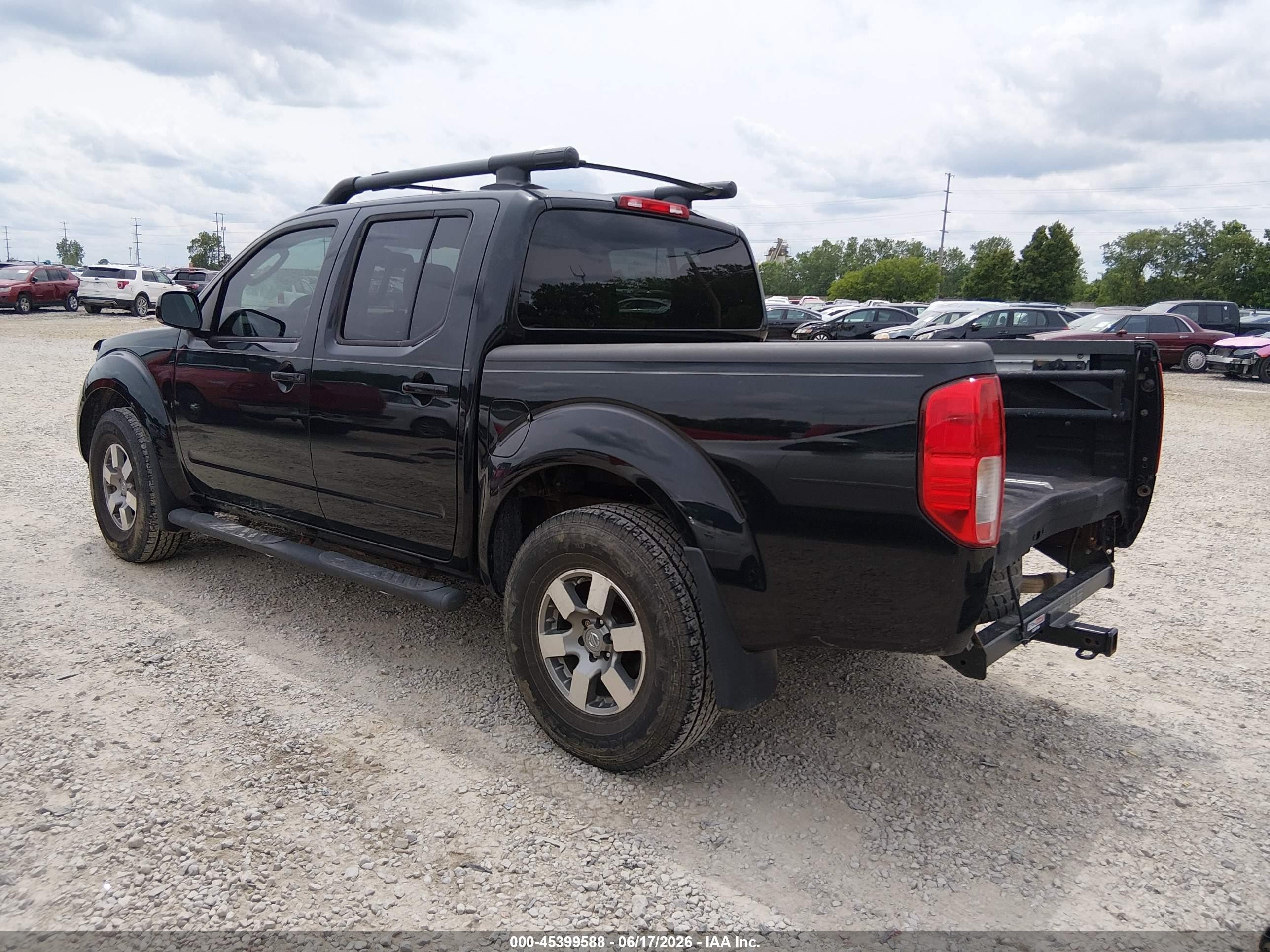 2011 Nissan Frontier Pro-4x Черный vin: 1N6AD0EV2BC432181