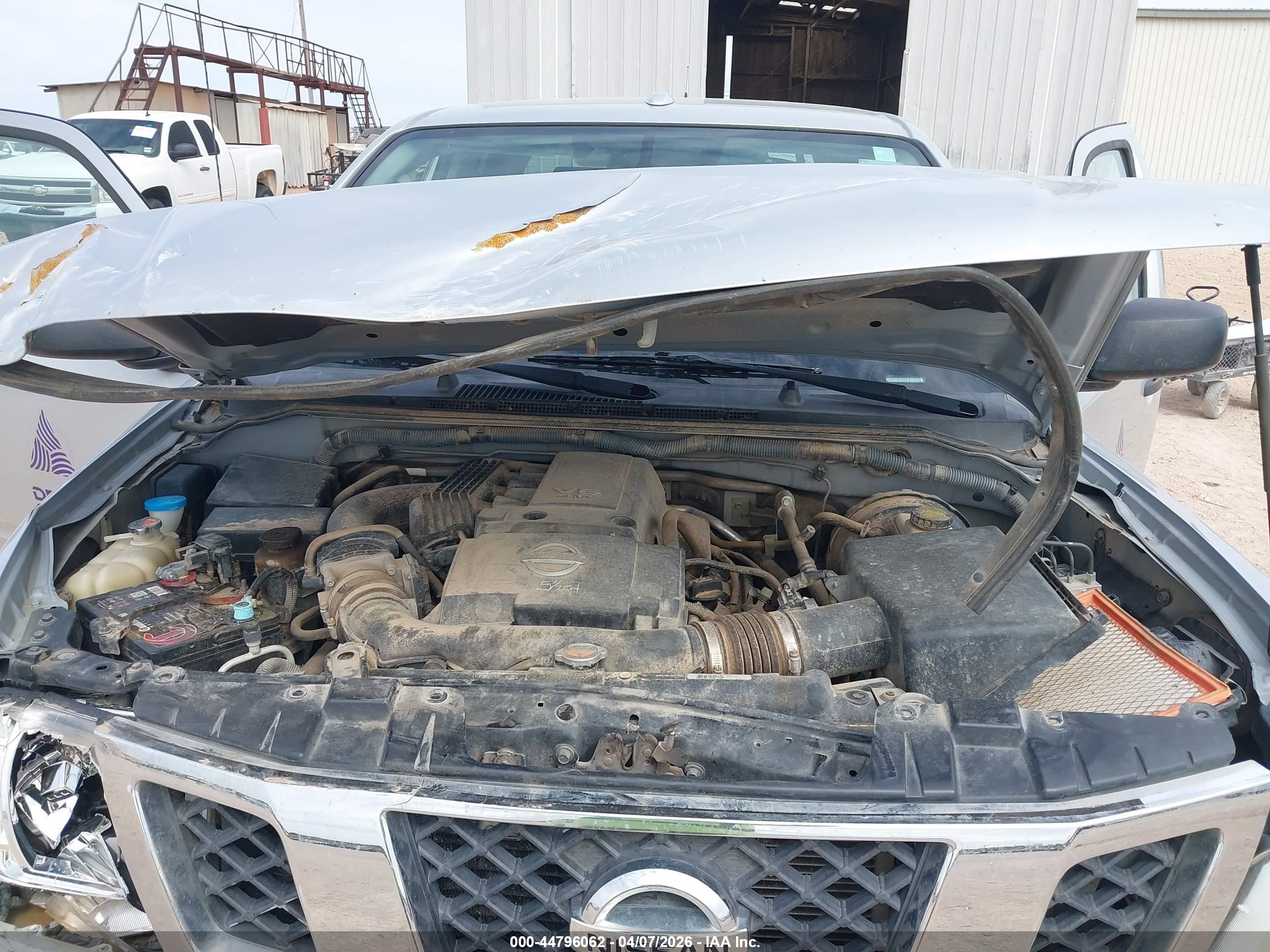 2011 Nissan Frontier Sv Silver vin: 1N6AD0EV2BC436411