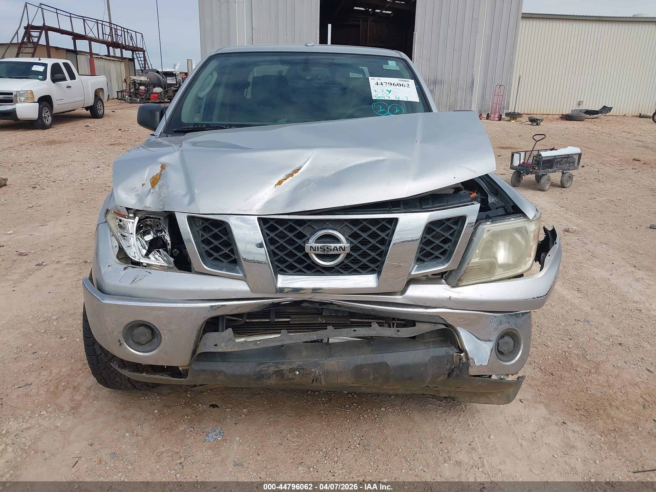 2011 Nissan Frontier Sv Silver vin: 1N6AD0EV2BC436411