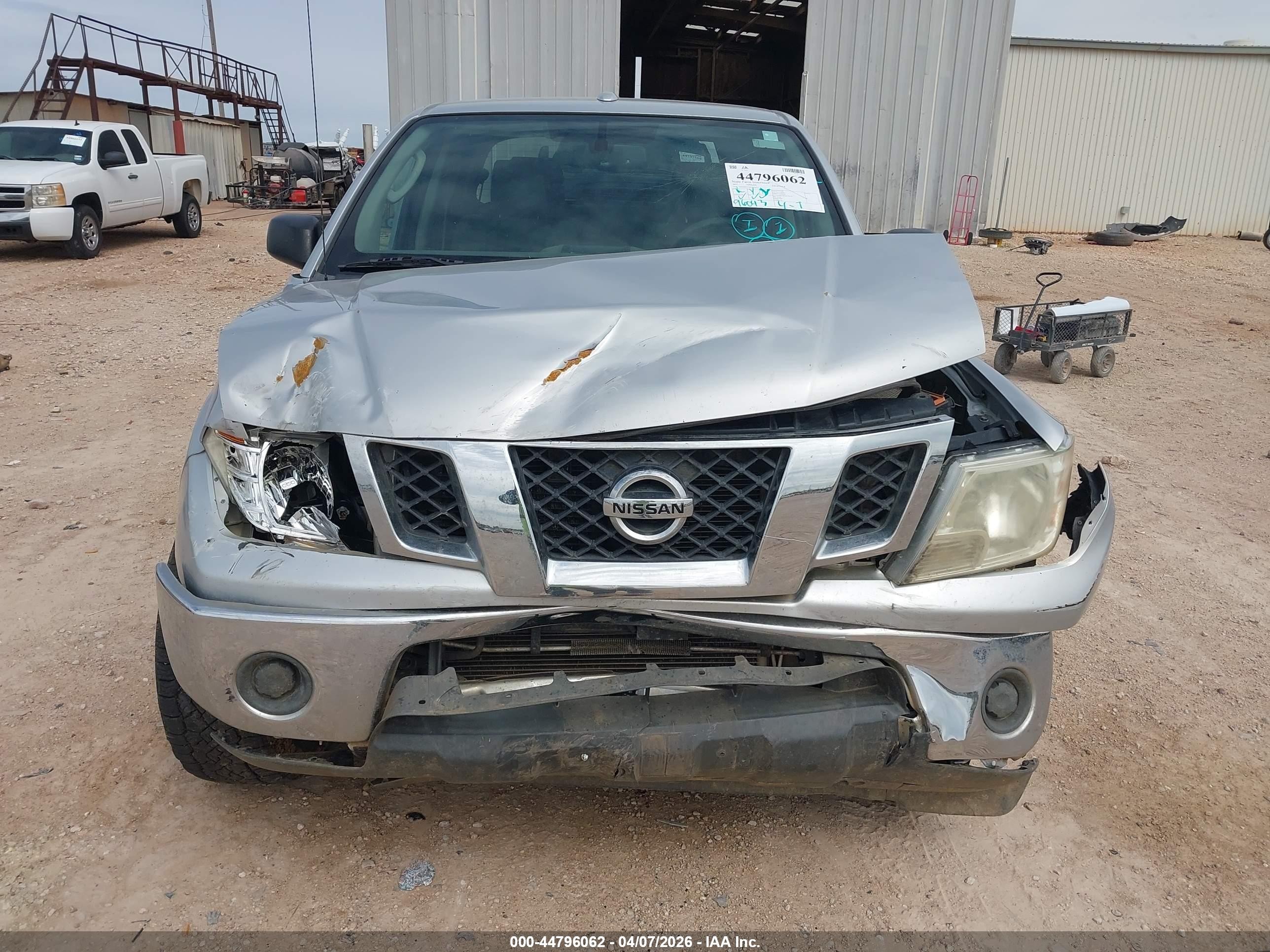 2011 Nissan Frontier Sv Silver vin: 1N6AD0EV2BC436411