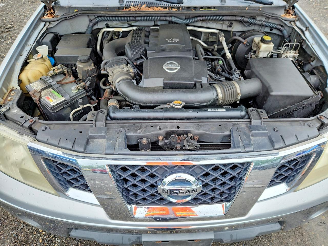 2011 Nissan Frontier S Silver vin: 1N6AD0EV2BC440619