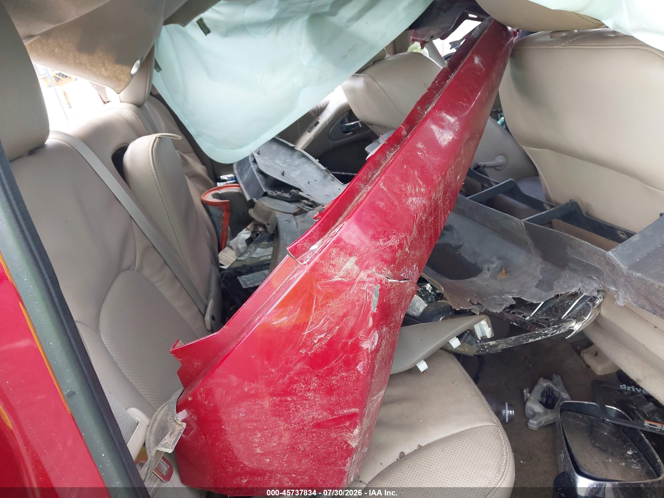 2012 Nissan Frontier Sl Red vin: 1N6AD0EV2CC420470