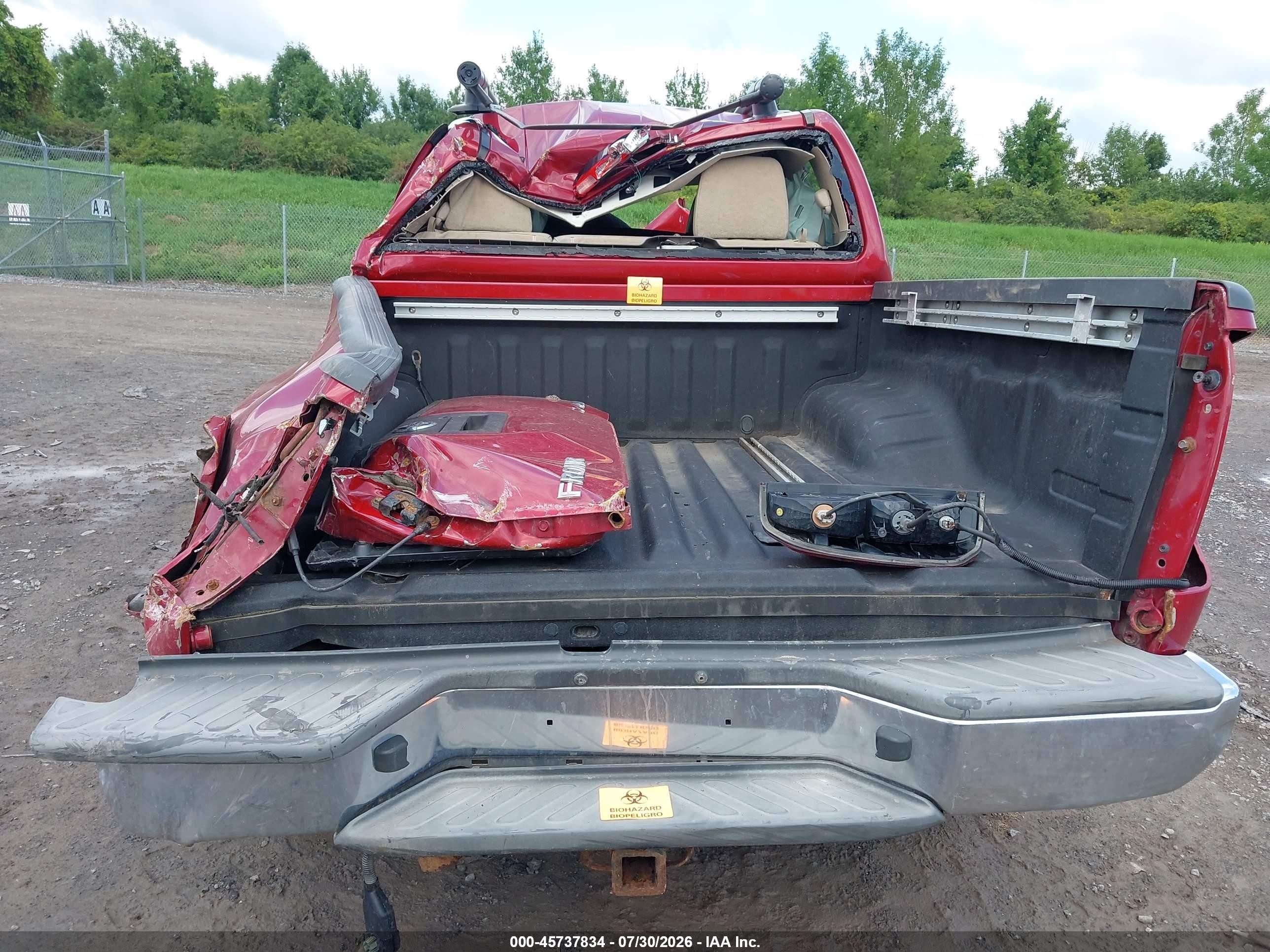 2012 Nissan Frontier Sl Red vin: 1N6AD0EV2CC420470