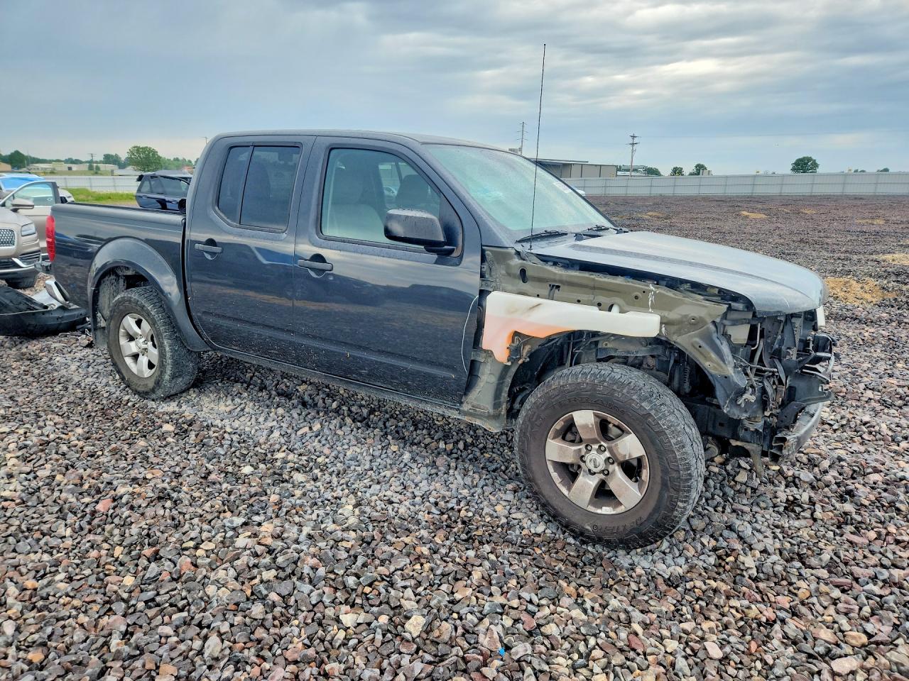 2012 Nissan Frontier S Charcoal vin: 1N6AD0EV2CC430836