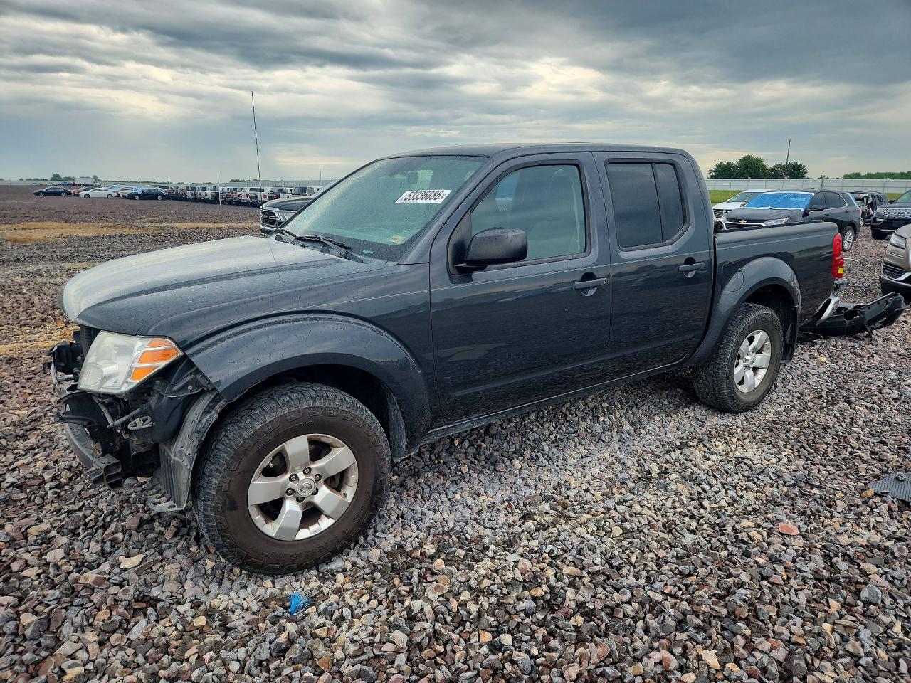 2012 Nissan Frontier S Charcoal vin: 1N6AD0EV2CC430836