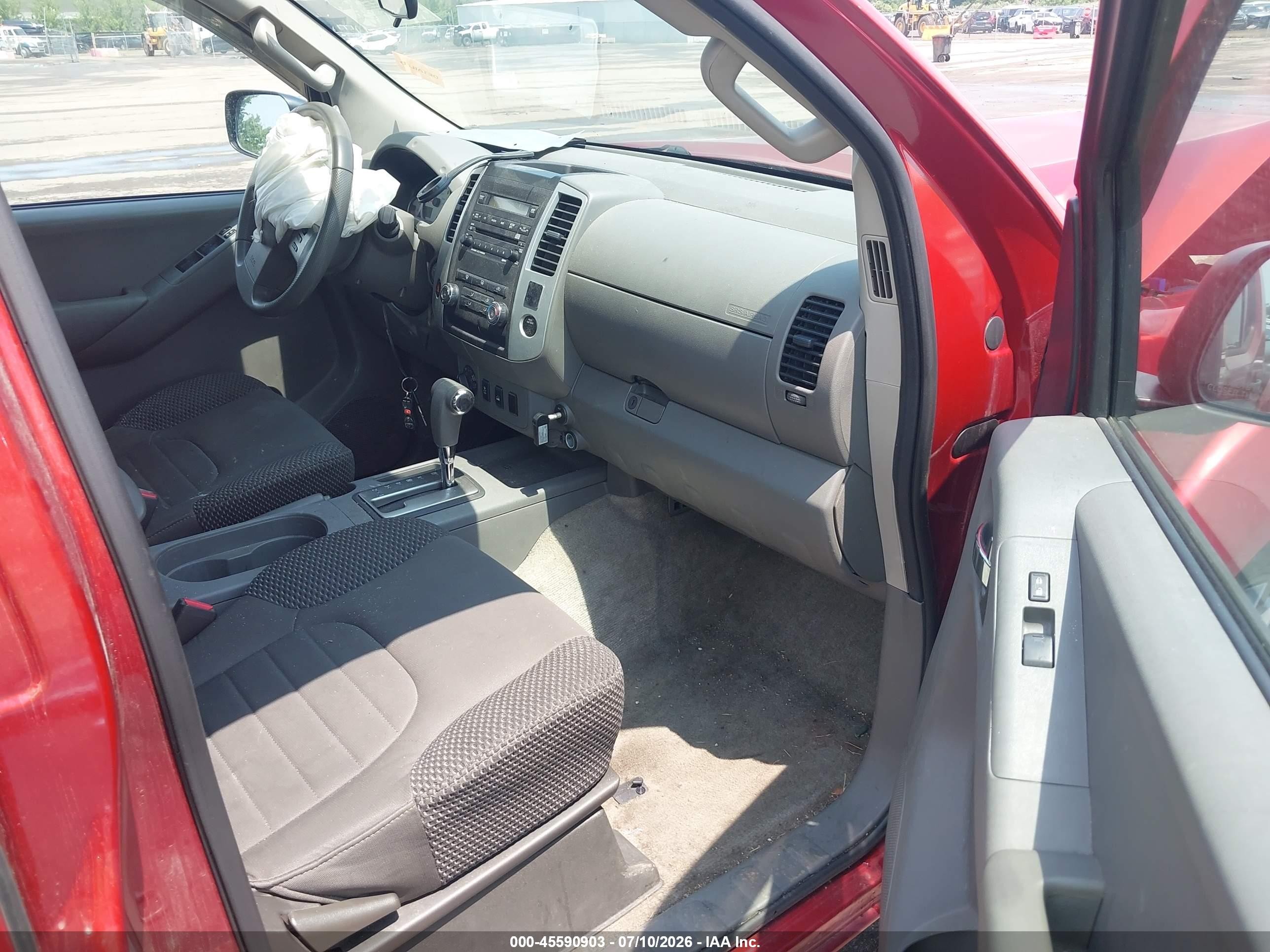 2012 Nissan Frontier Sv Red vin: 1N6AD0EV2CC435311