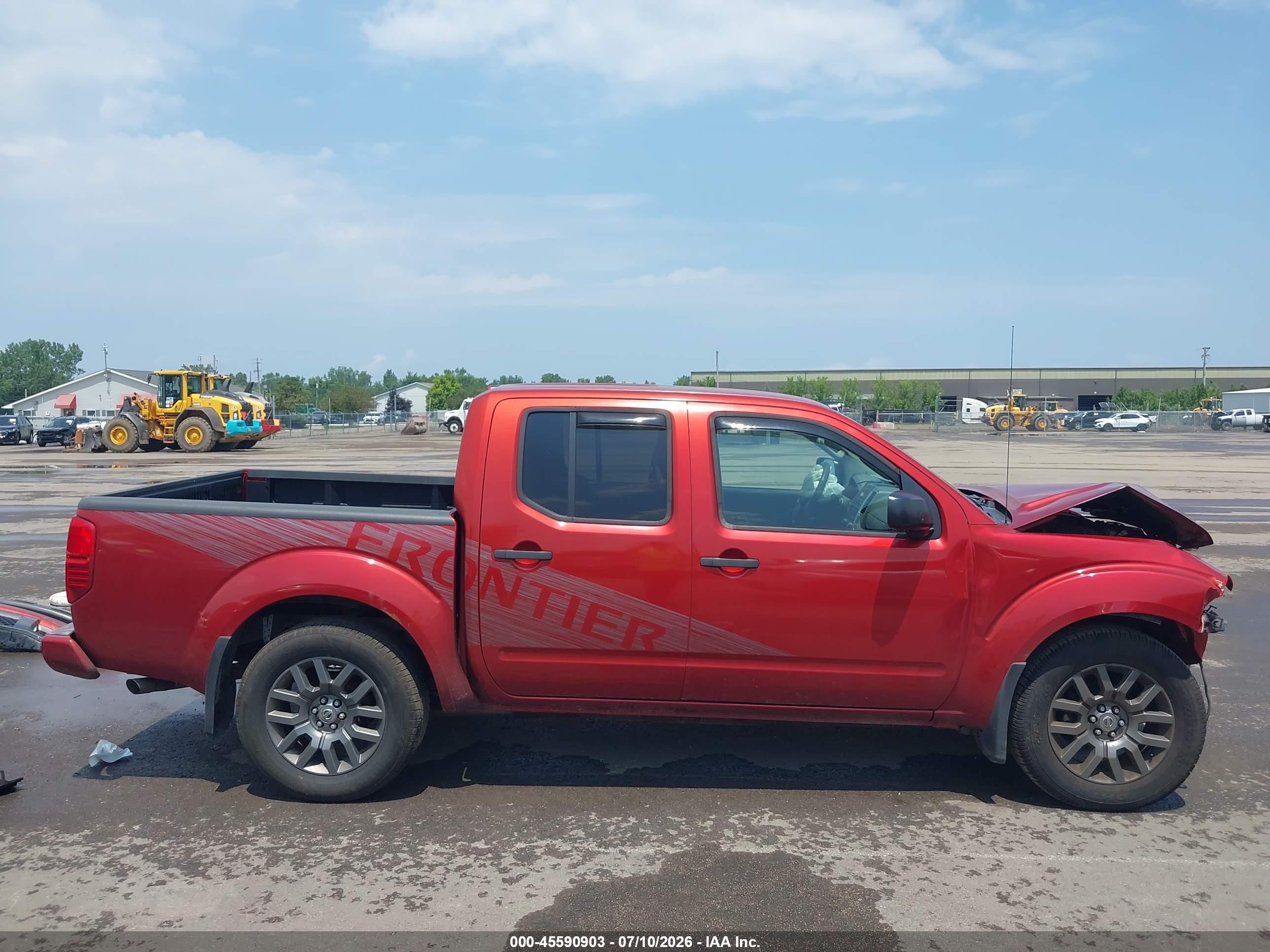 2012 Nissan Frontier Sv Red vin: 1N6AD0EV2CC435311