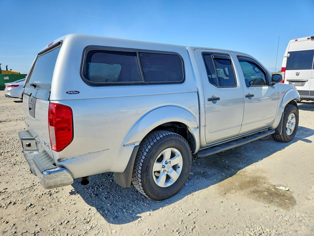 2012 Nissan Frontier S Silver vin: 1N6AD0EV2CC449693