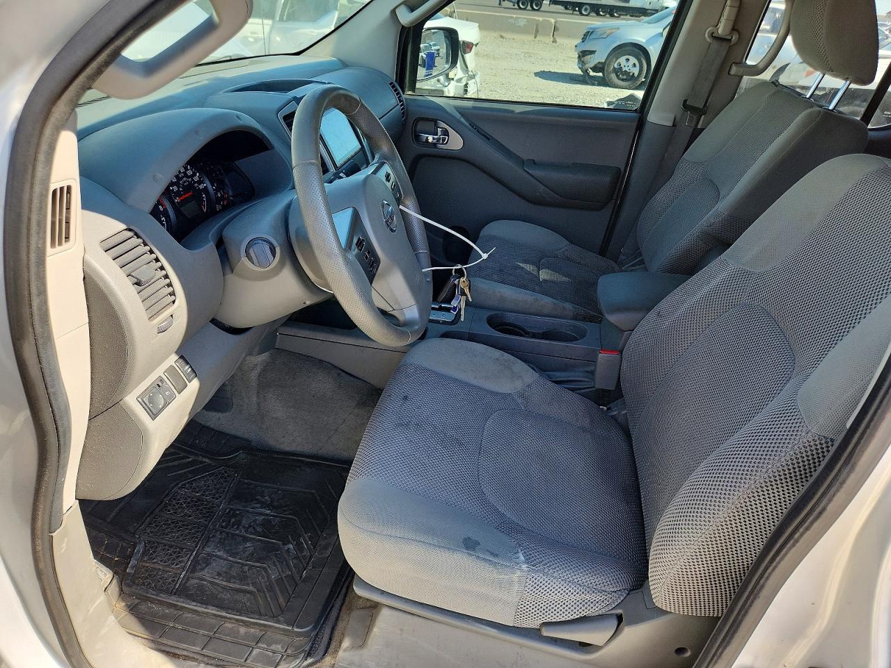 2012 Nissan Frontier S Silver vin: 1N6AD0EV2CC449693
