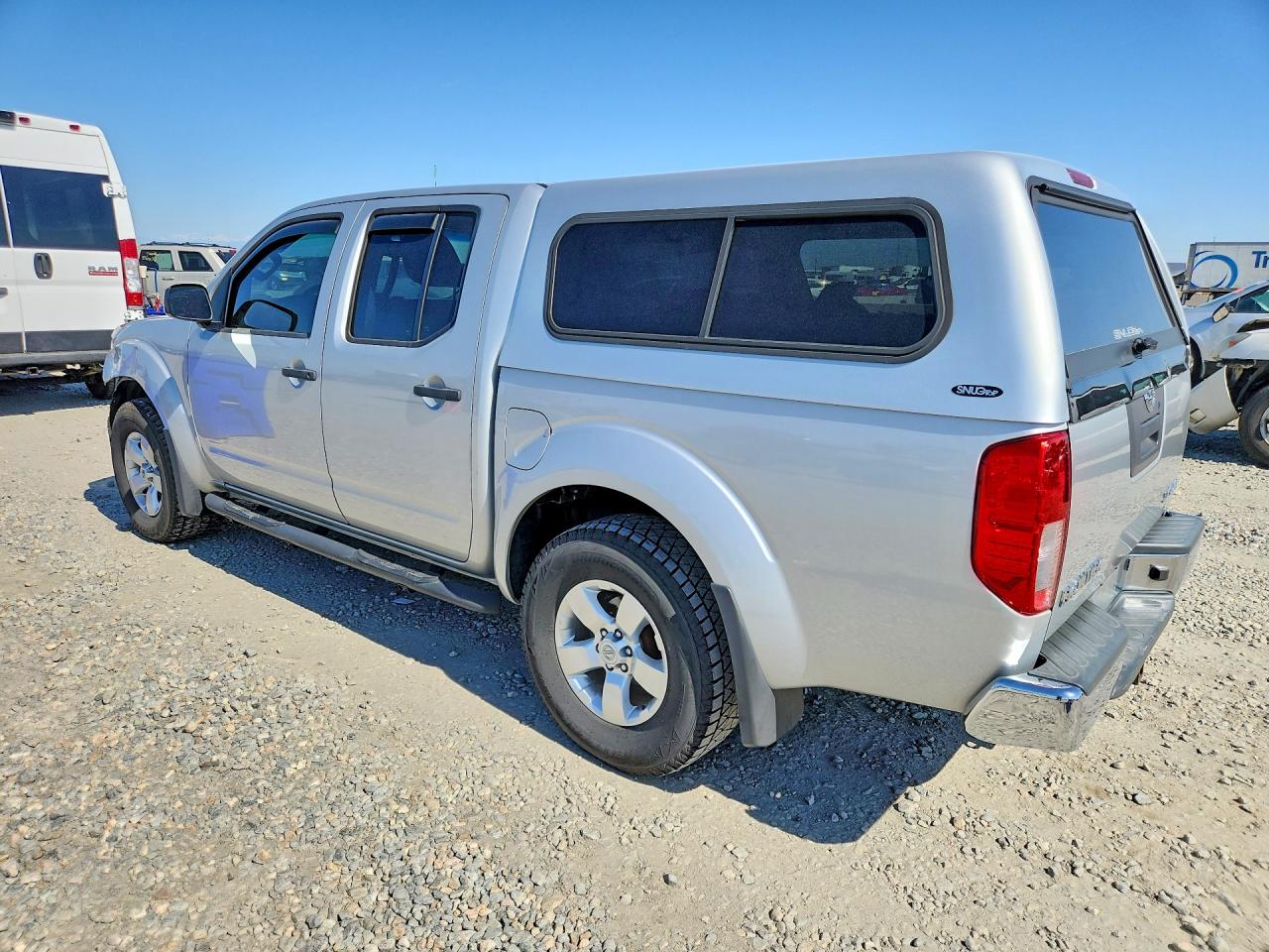 2012 Nissan Frontier S Silver vin: 1N6AD0EV2CC449693