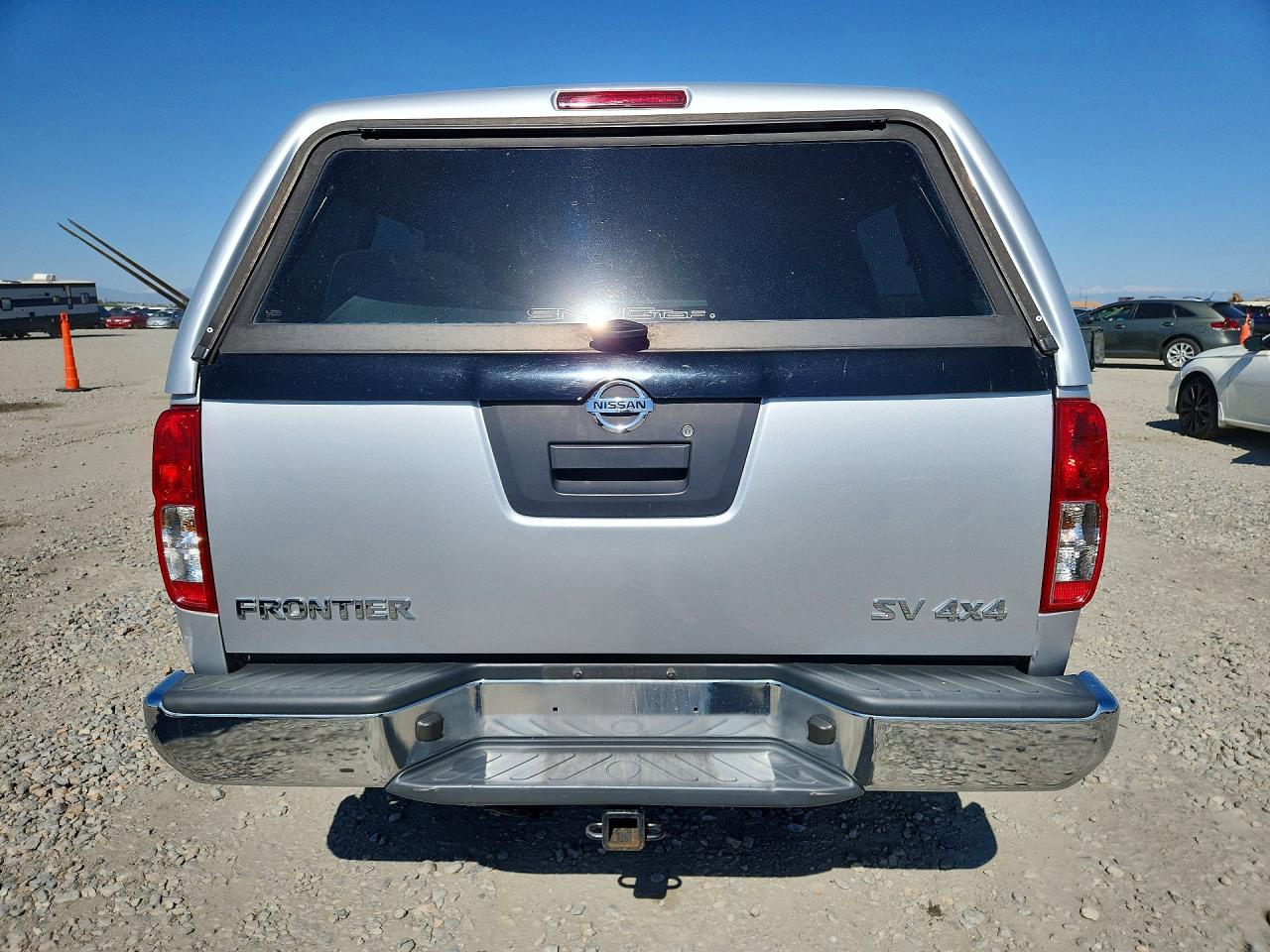 2012 Nissan Frontier S Silver vin: 1N6AD0EV2CC449693