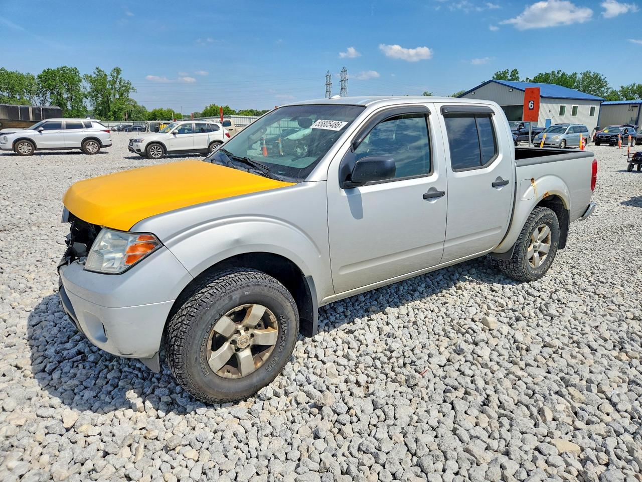 2013 Nissan Frontier S Silver vin: 1N6AD0EV2DN719740