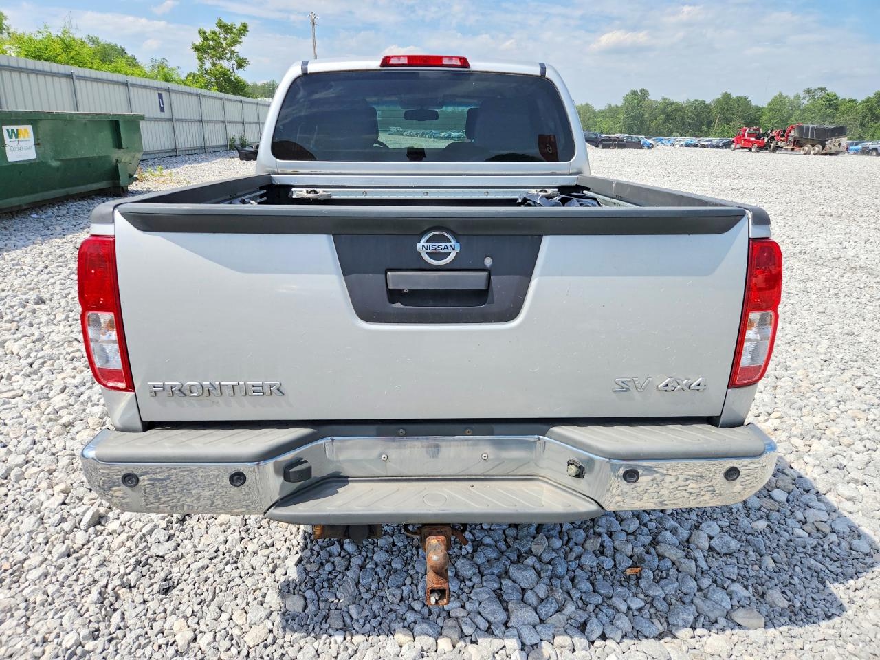 2013 Nissan Frontier S Silver vin: 1N6AD0EV2DN719740