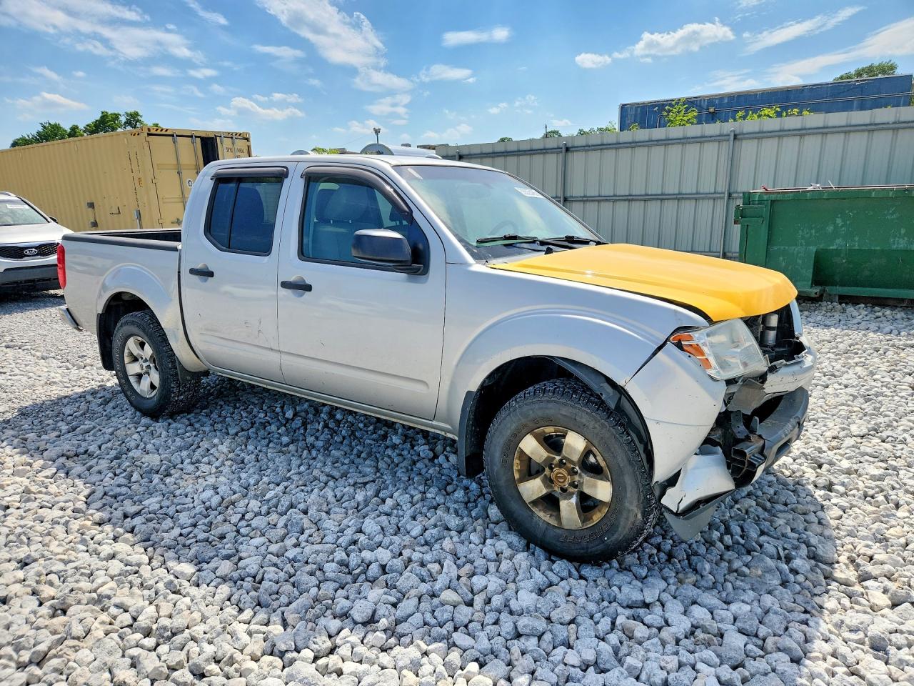 2013 Nissan Frontier S Silver vin: 1N6AD0EV2DN719740