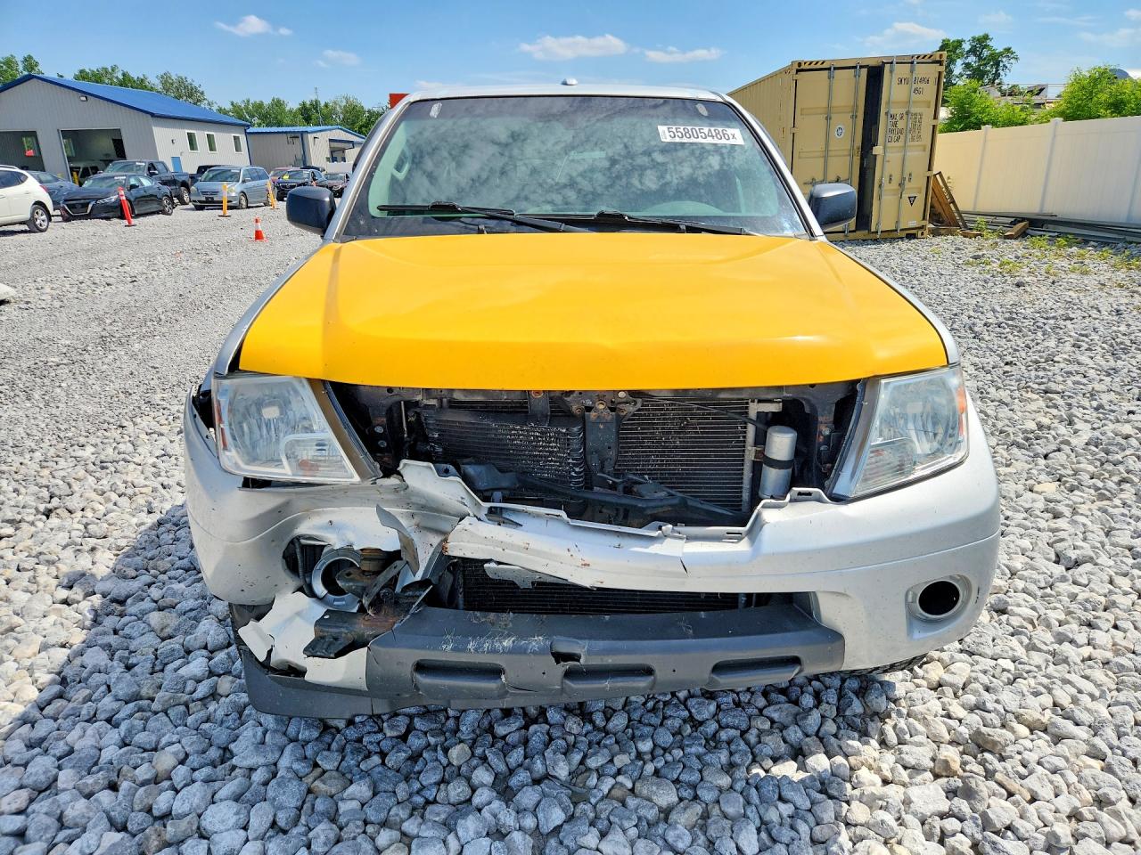 2013 Nissan Frontier S Silver vin: 1N6AD0EV2DN719740
