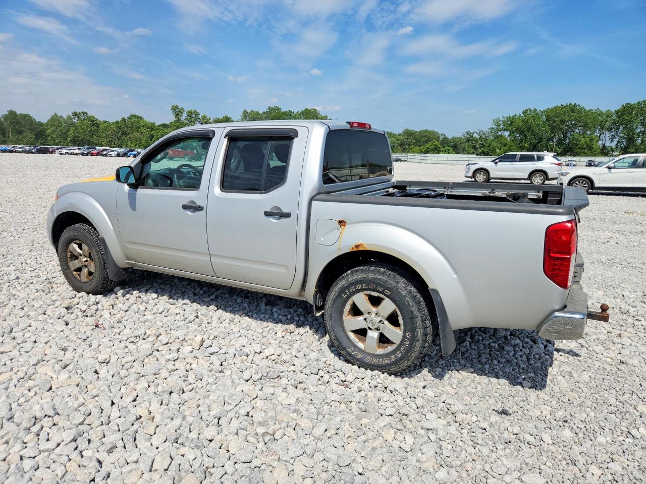 2013 Nissan Frontier S Silver vin: 1N6AD0EV2DN719740