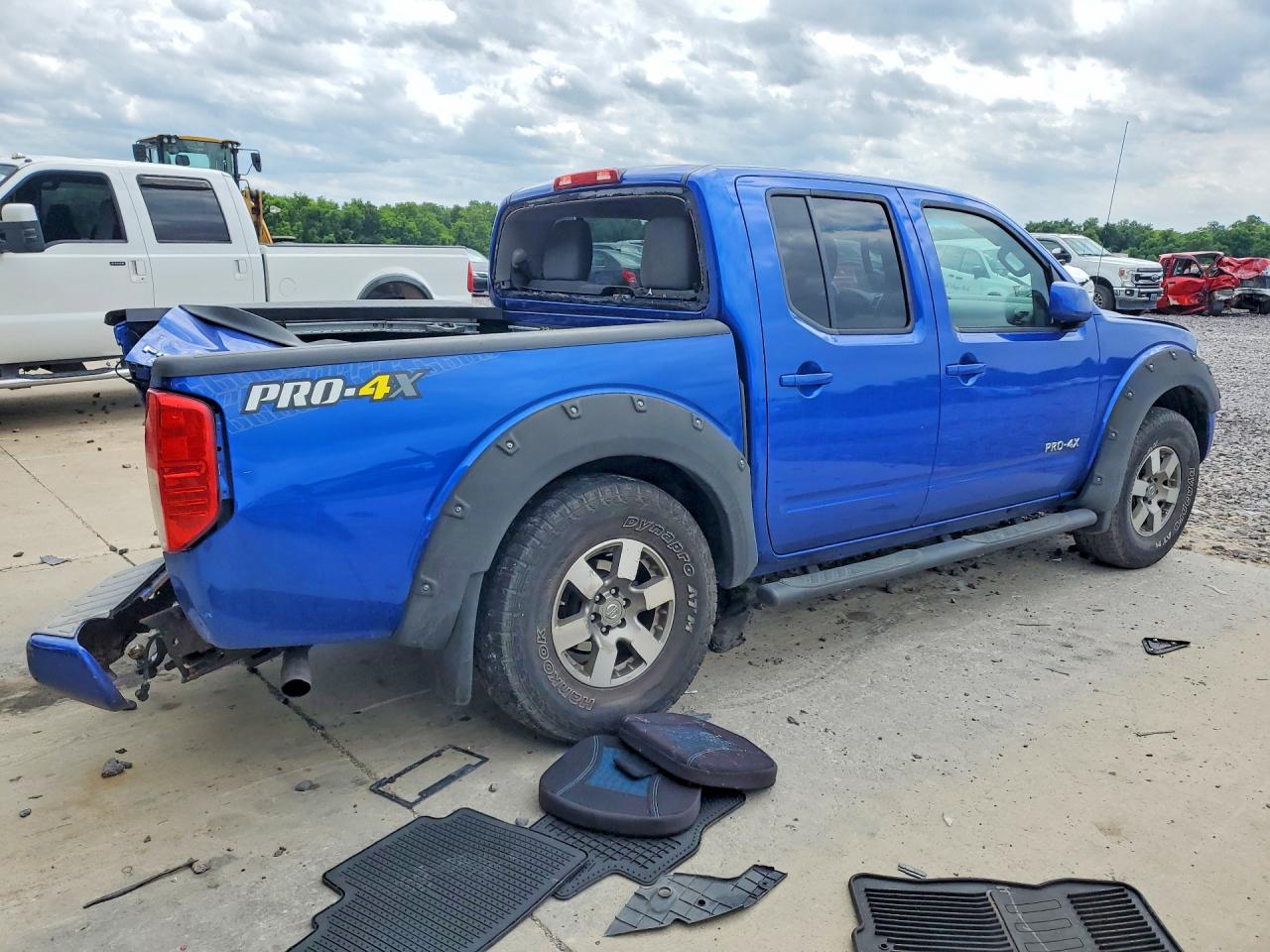 2013 Nissan Frontier S Синий vin: 1N6AD0EV2DN721925