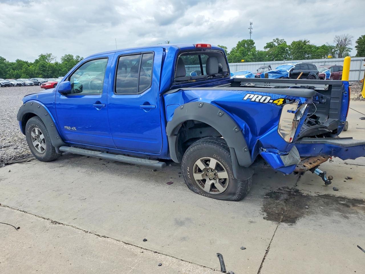 2013 Nissan Frontier S Синий vin: 1N6AD0EV2DN721925