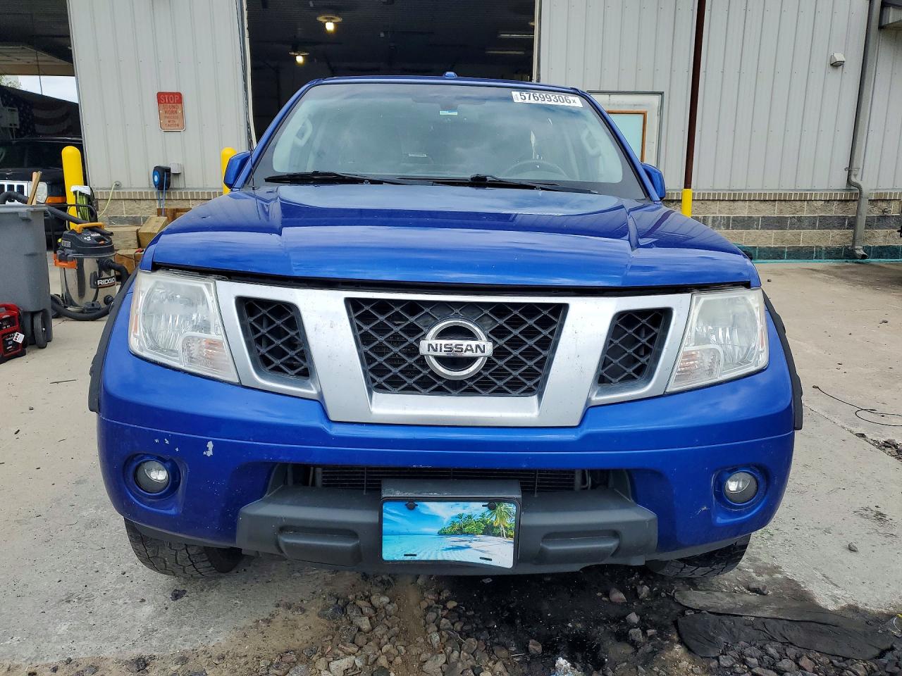 2013 Nissan Frontier S Синий vin: 1N6AD0EV2DN721925