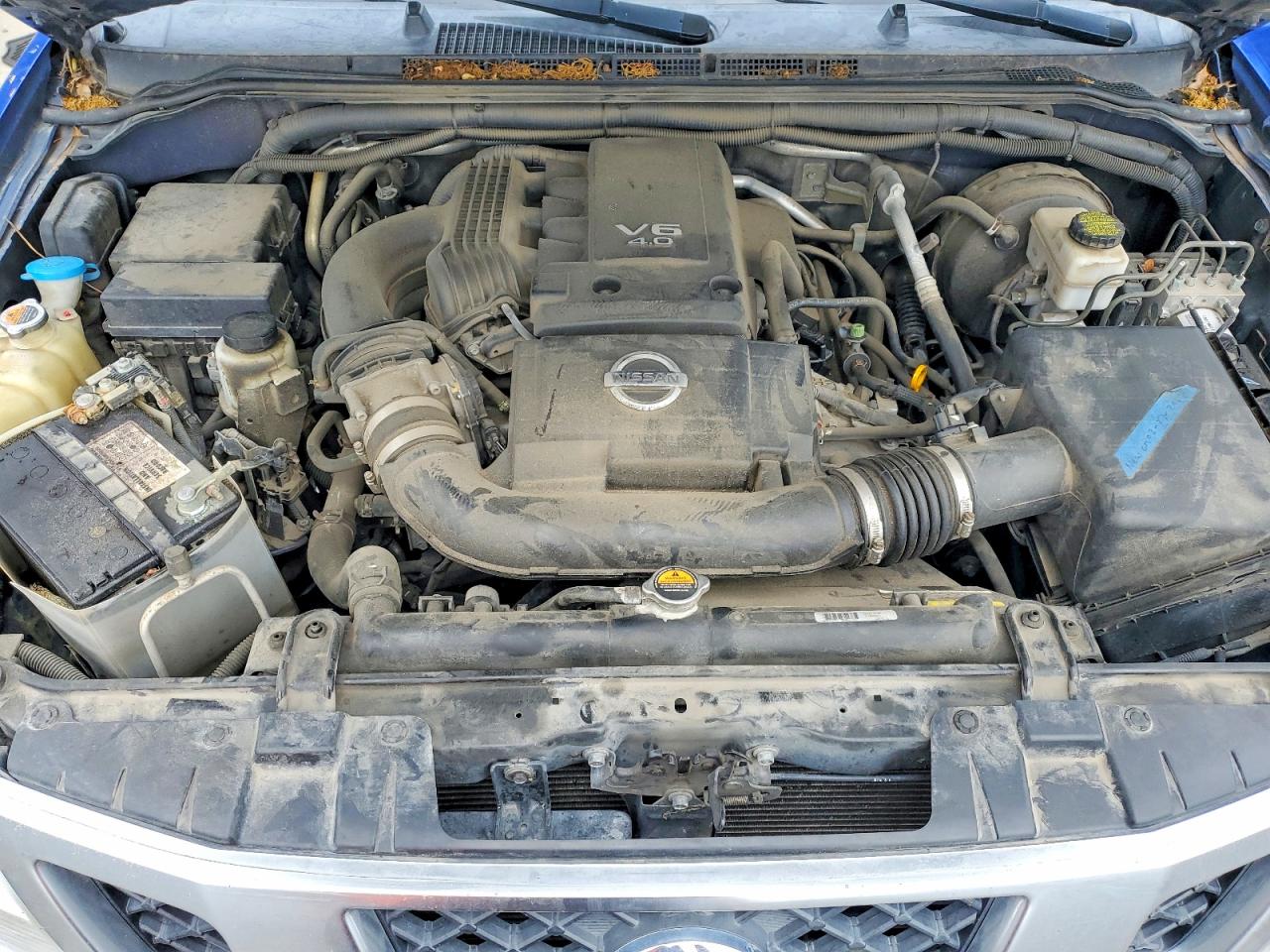 2013 Nissan Frontier S Синий vin: 1N6AD0EV2DN721925