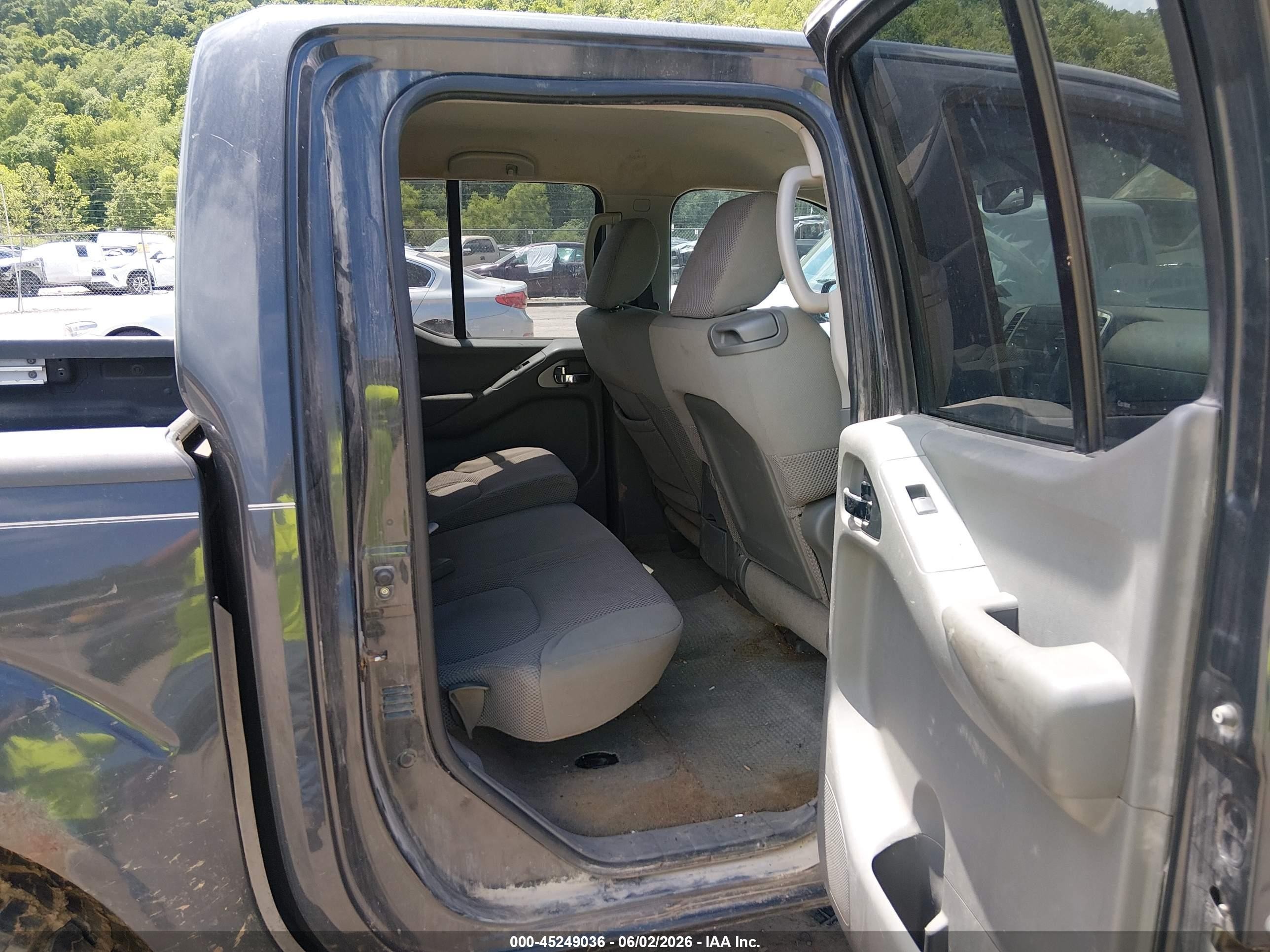 2013 Nissan Frontier Sv Gray vin: 1N6AD0EV2DN738160