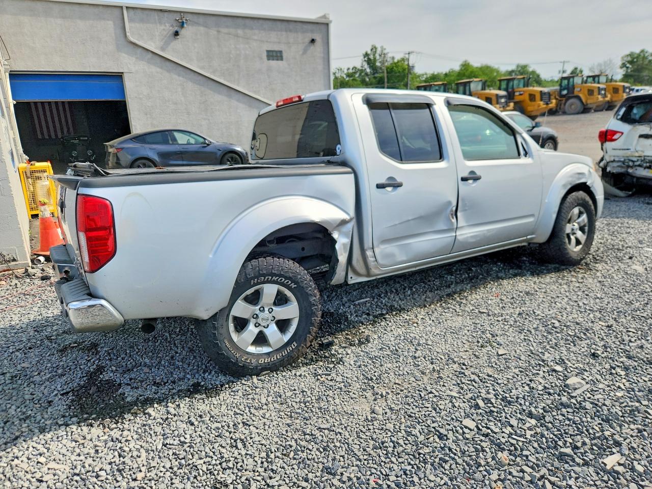 2013 Nissan Frontier S Silver vin: 1N6AD0EV2DN747134