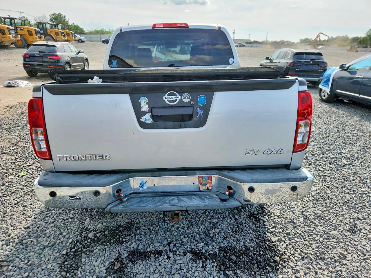 2013 Nissan Frontier S Silver vin: 1N6AD0EV2DN747134